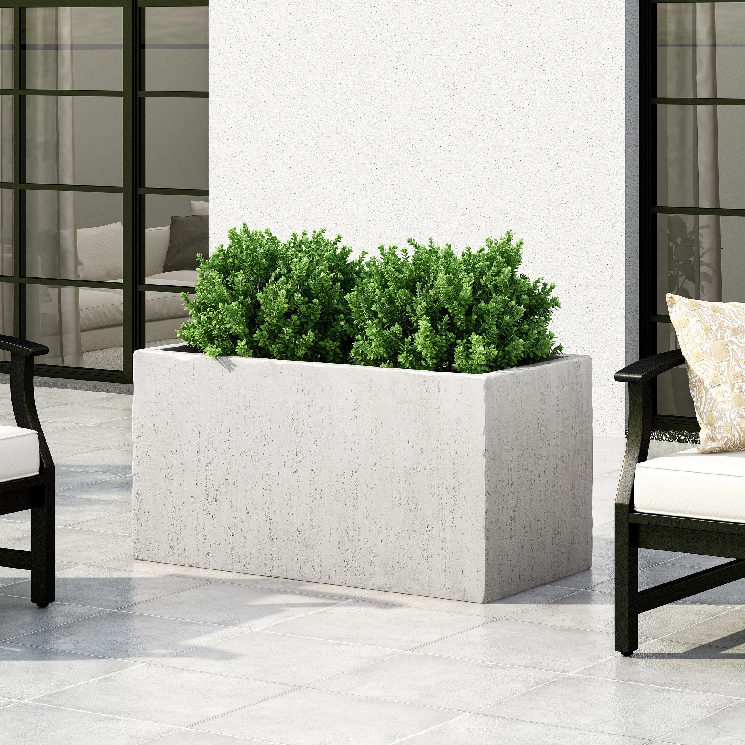 35.25'' L Outdoor MGO Planter