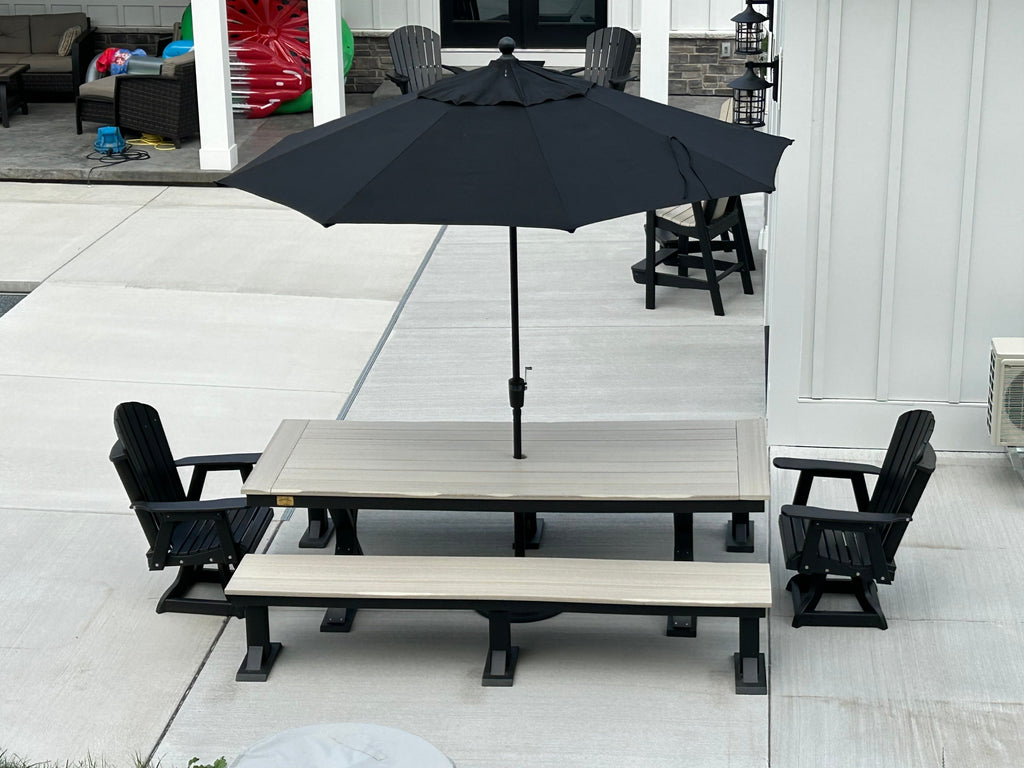 Swivel Fanback Glider