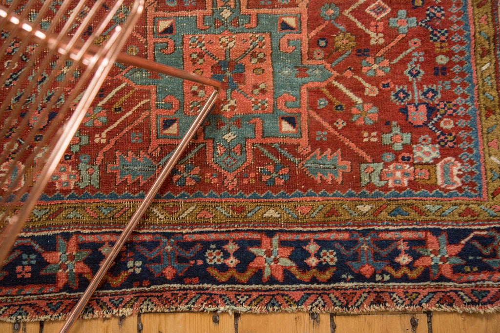 4x4.5 Antique Fine Karaja Square Rug