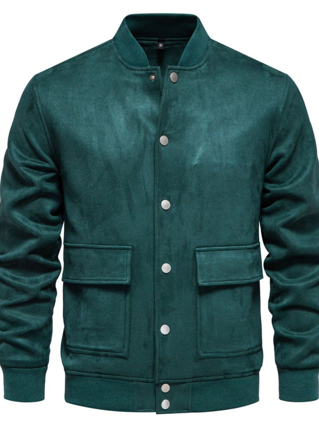 Baseball Collar Snap Down Jacket