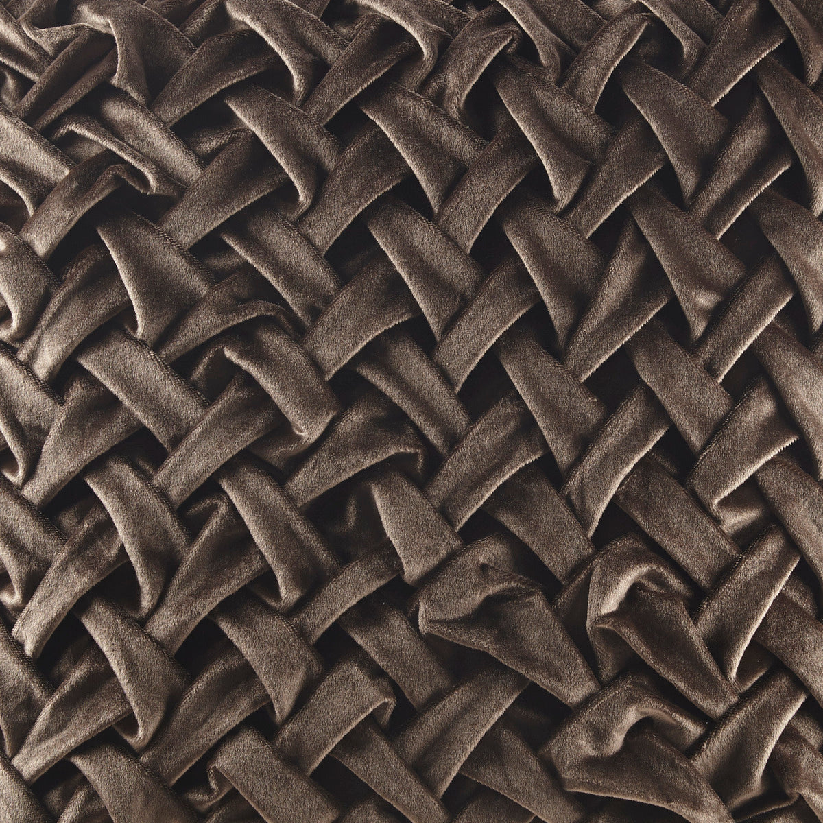 Square Decor Pillow Brown 20x20'