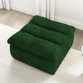 Lazy Floor Sofa,Modern armless and backless sofa chair,Comfy Accent Bean Bag Couch,suitable for living room bedroom office-Green