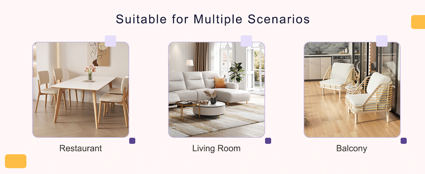 Elegant Expandable Square Glass Table - 36' Clear Tempered Glass, Silver Metal Legs.Telescopic metal legs, transparent square glass tabletop, suction cup attachment connection.