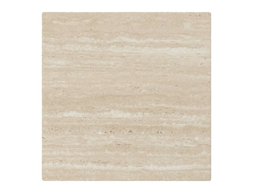 Milano Accent Table in Travertine