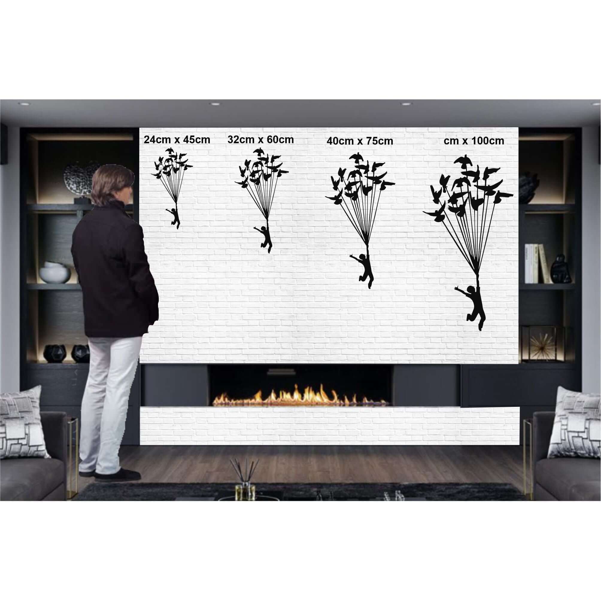 Baloon Metal Wall Art