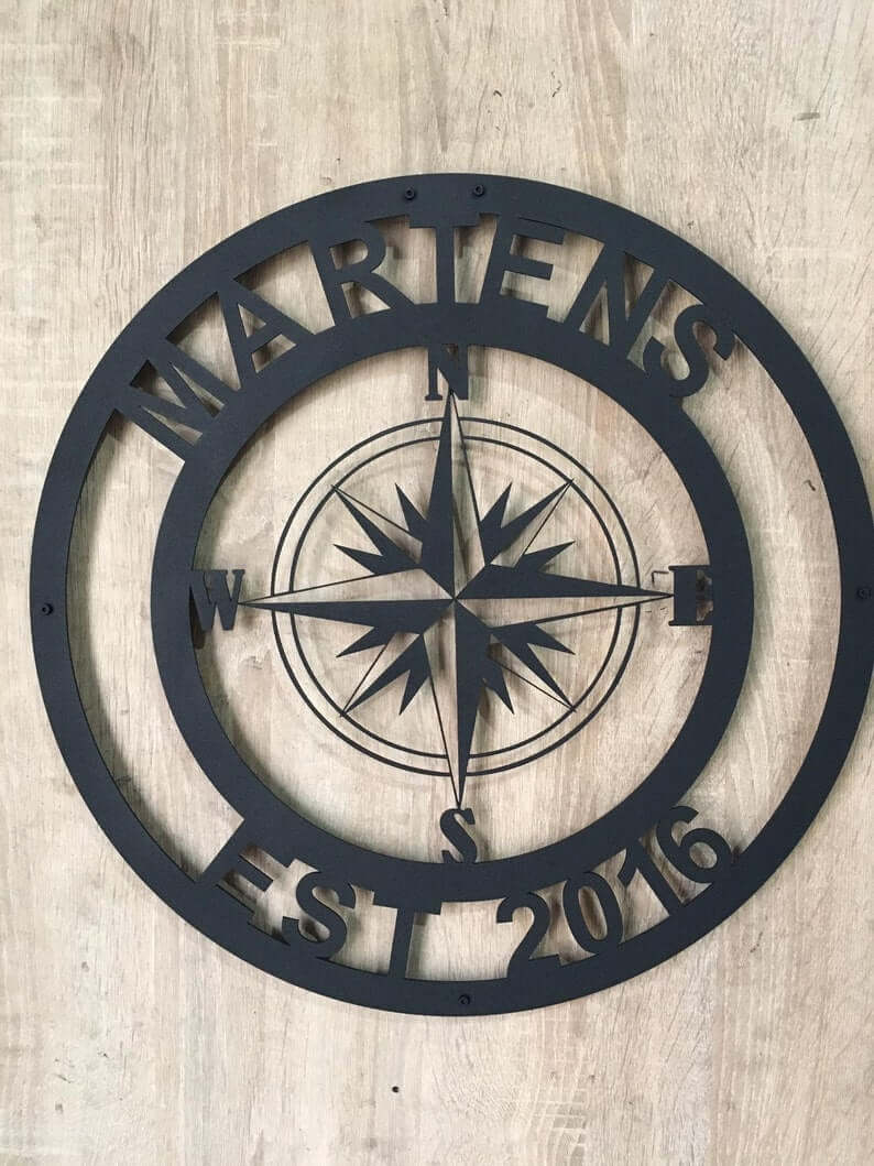 Compass Monogram