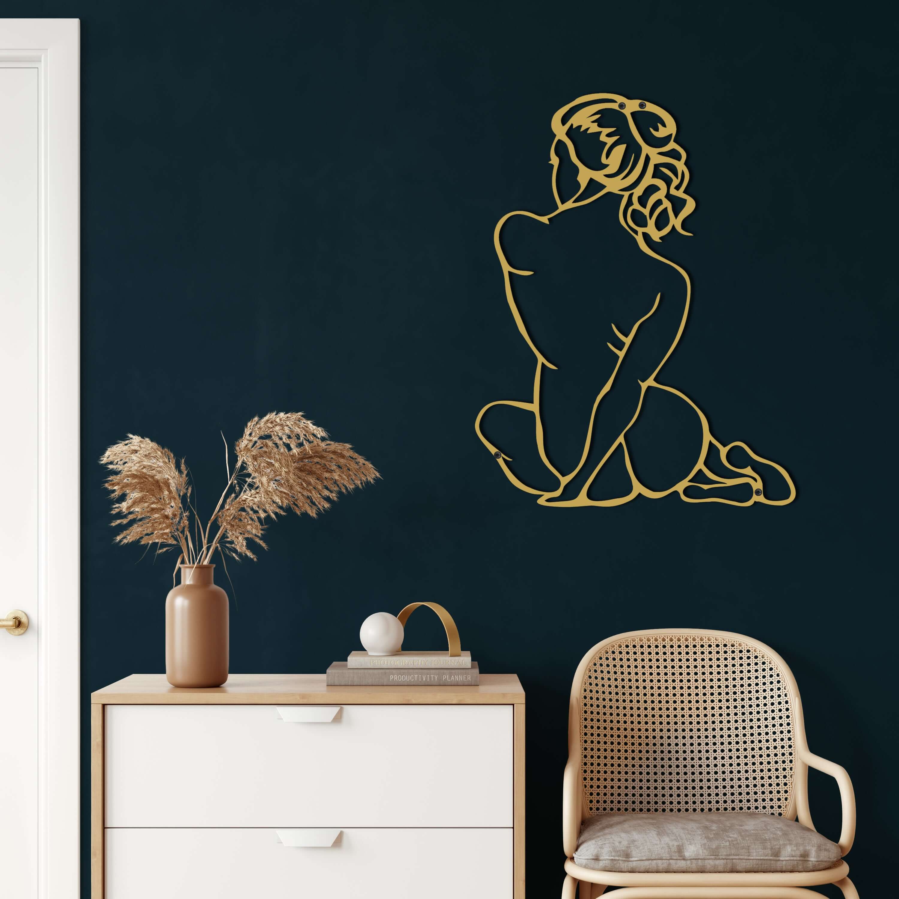 Diva Metal Wall Art