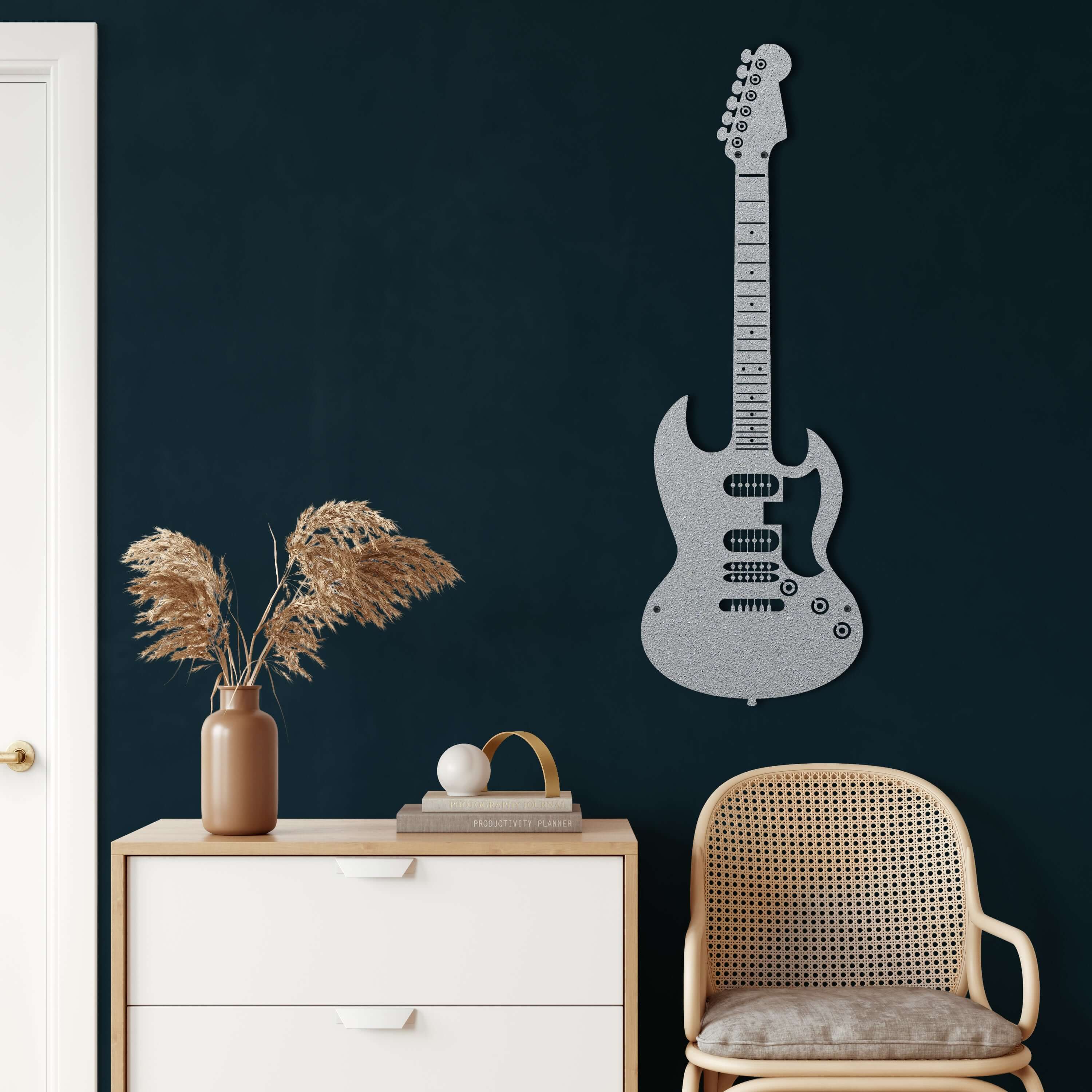 Guitar Metal Wall Art