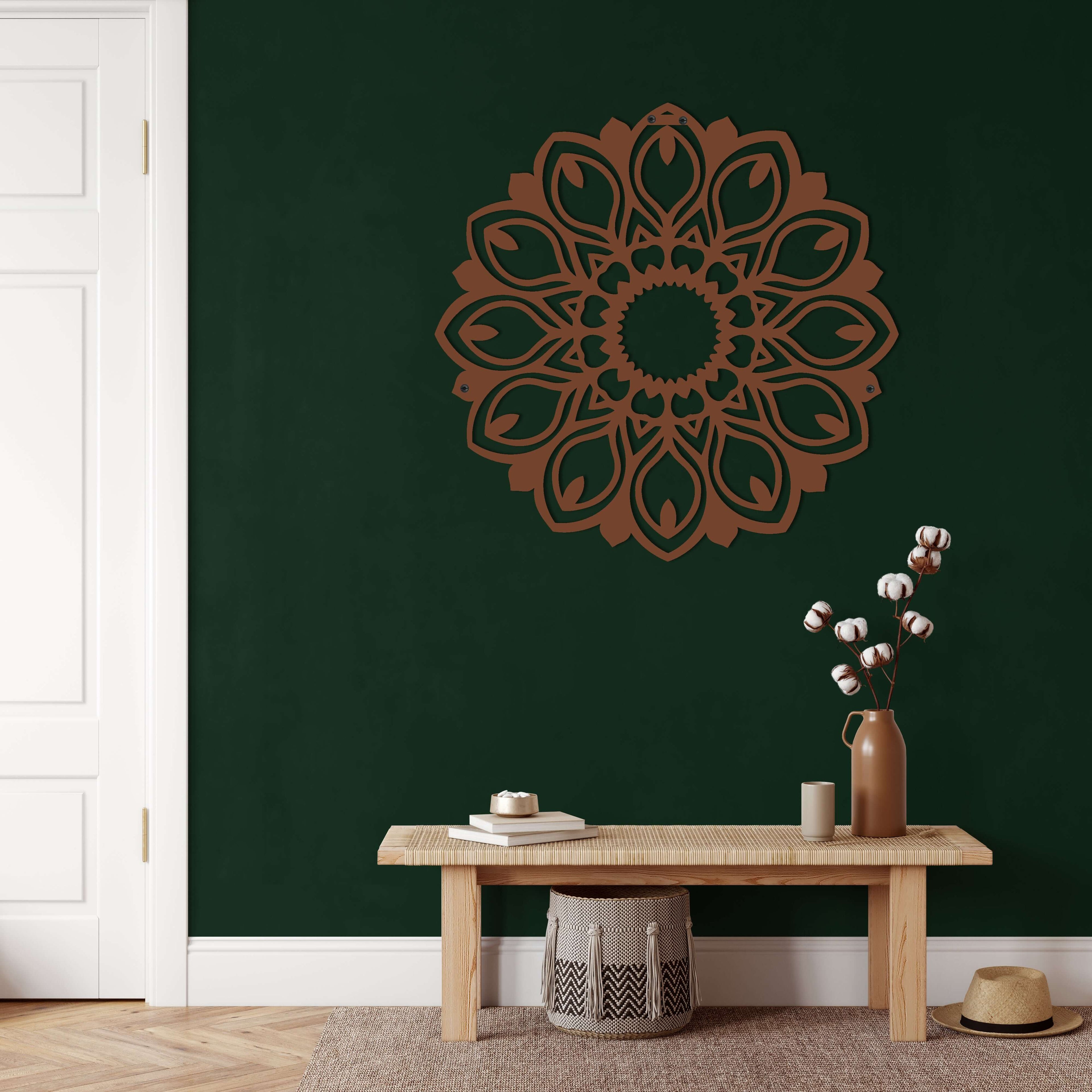 Mandala Metal Wall Art