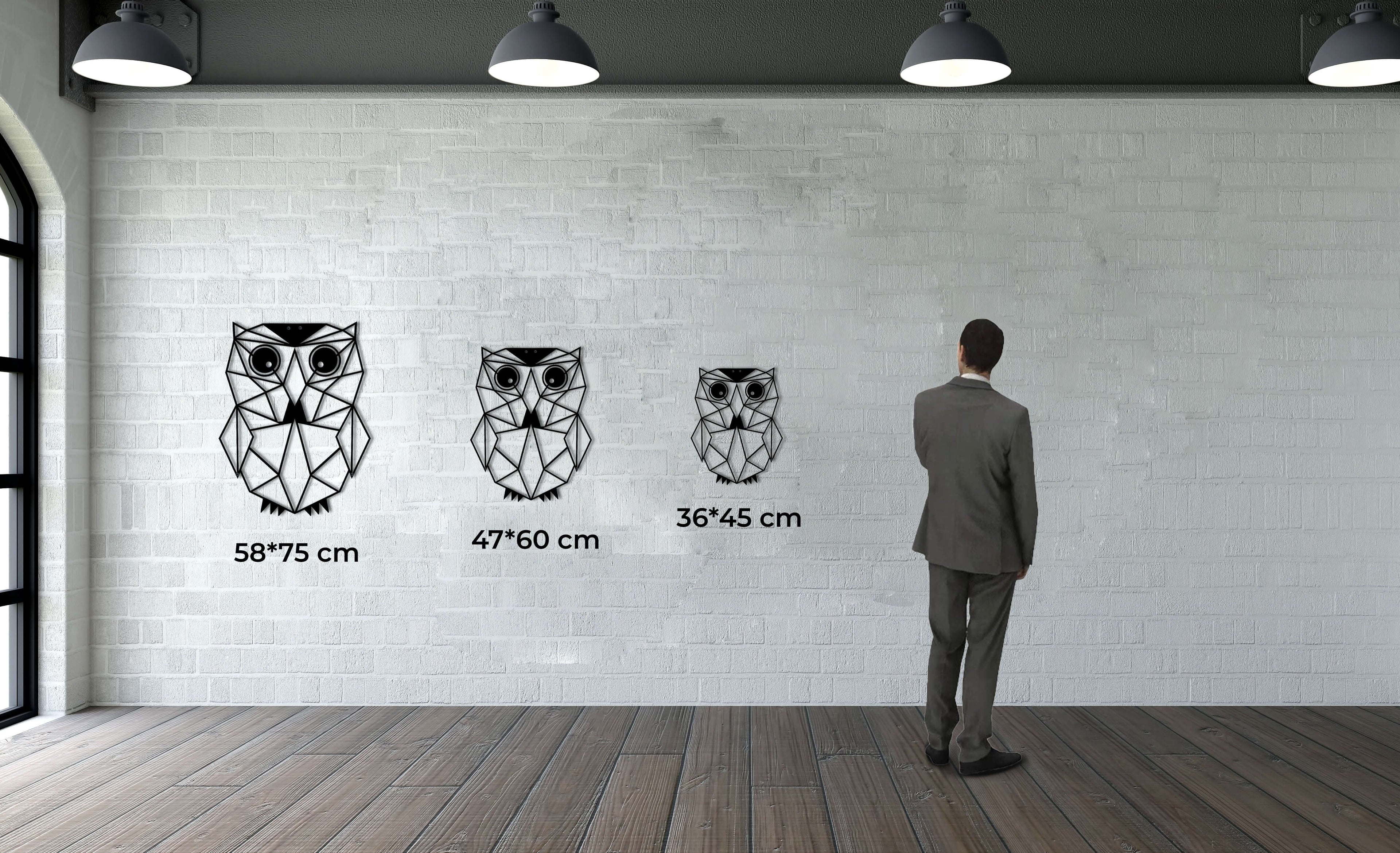 Owl Metal Wall Art
