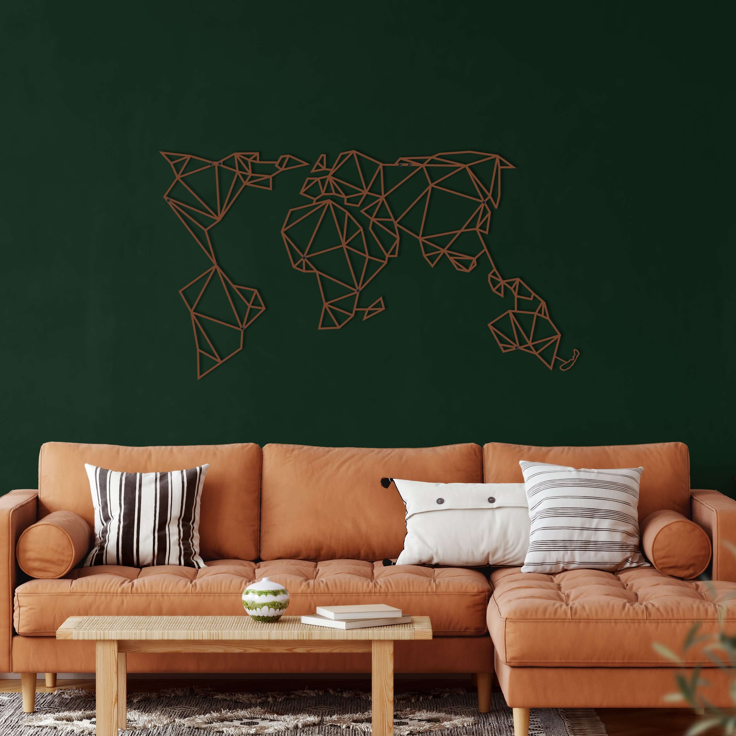 Geometric World Map