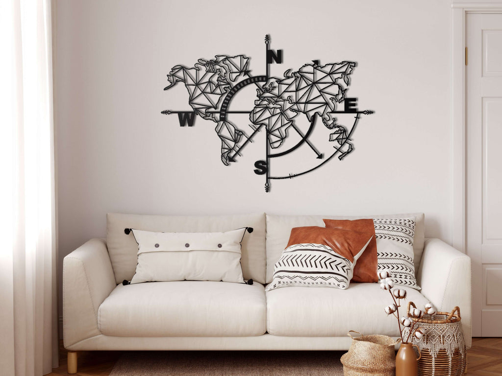 Geometric World Map