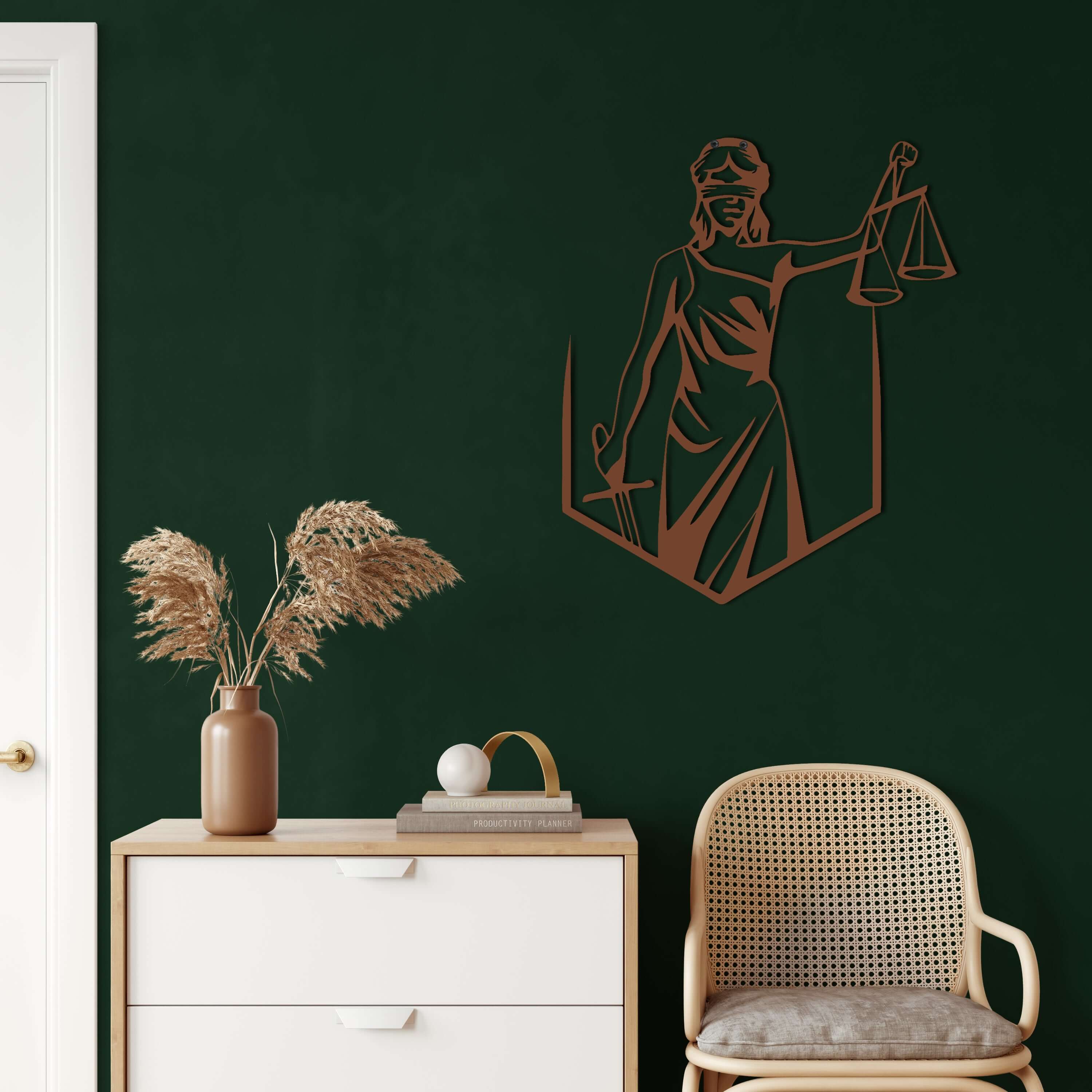 Themis Metal Wall Art