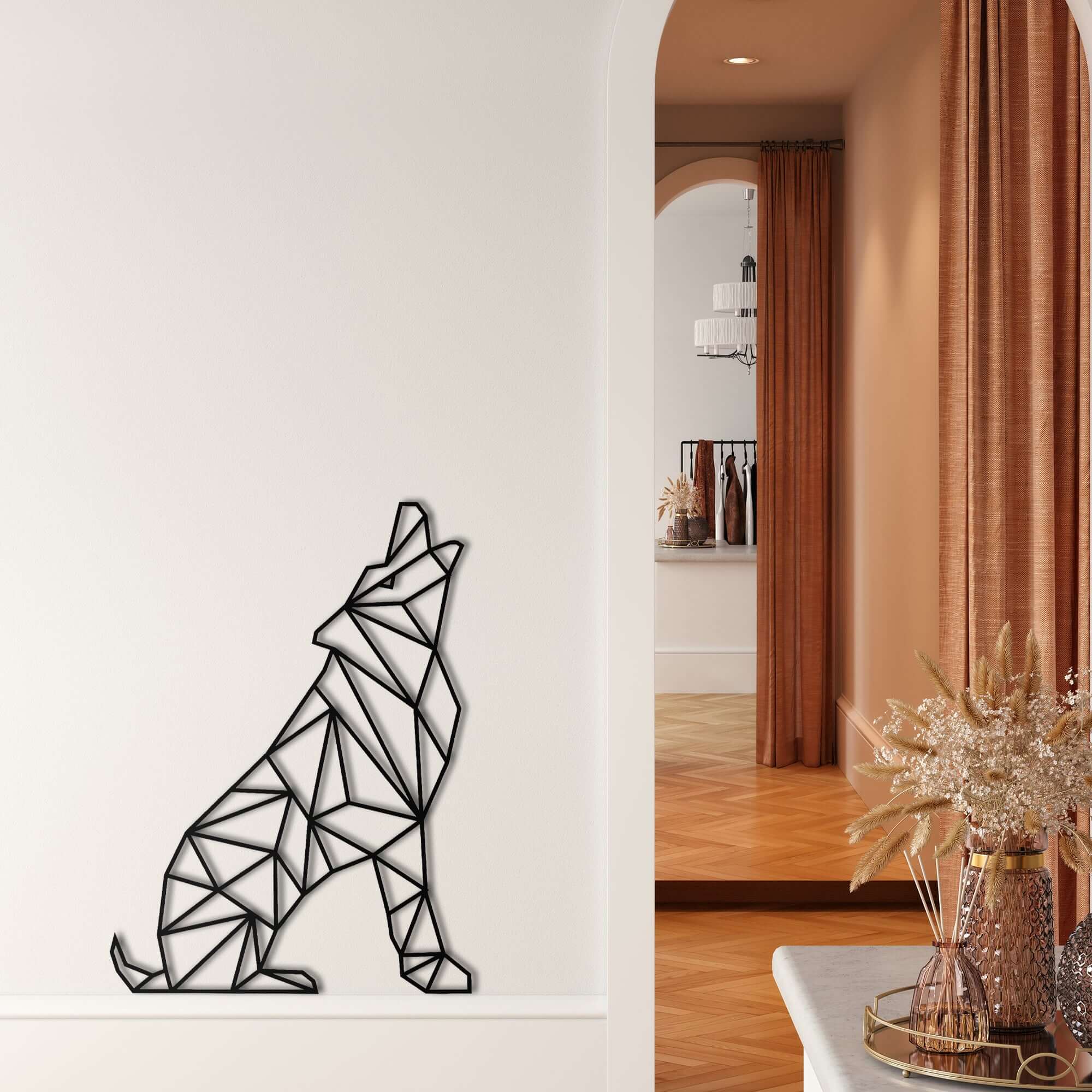 Wolf Metal Wall Art