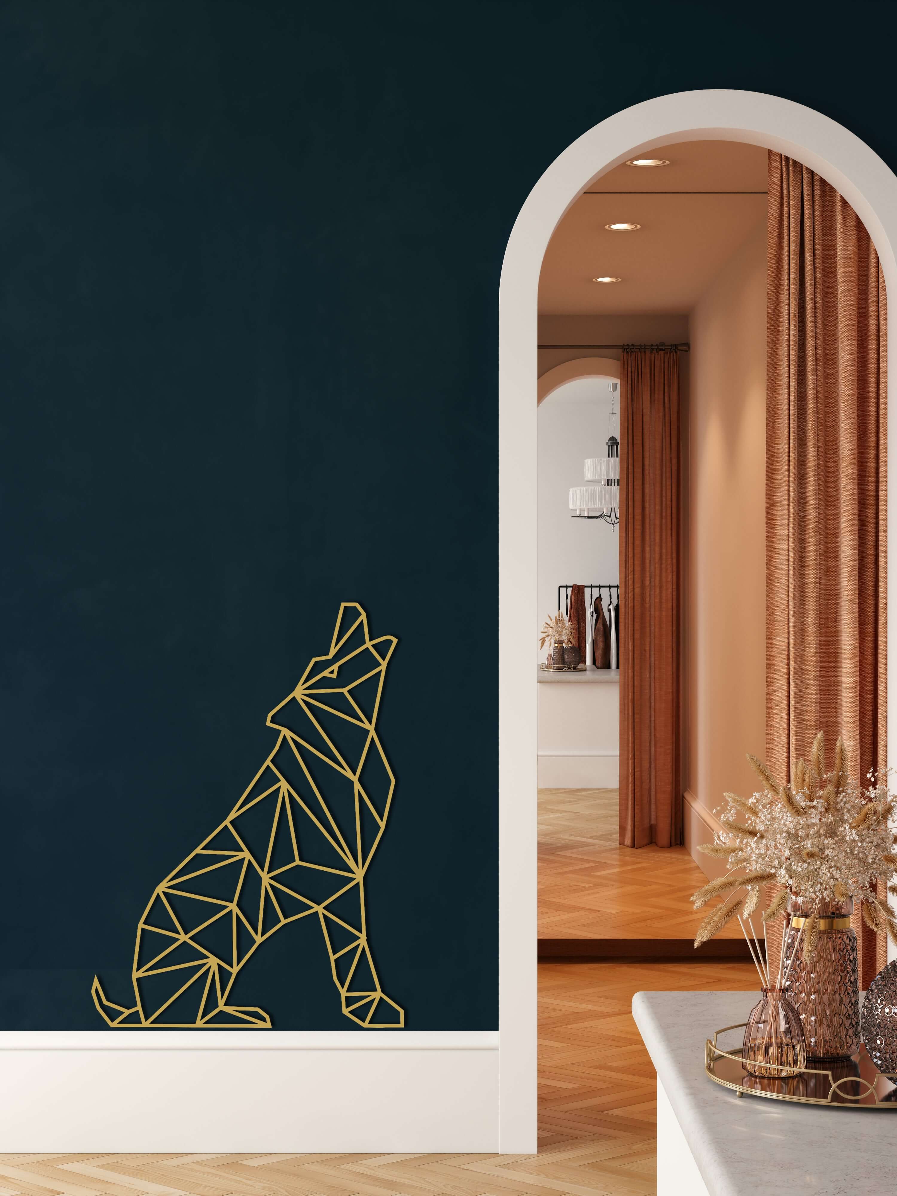 Wolf Metal Wall Art