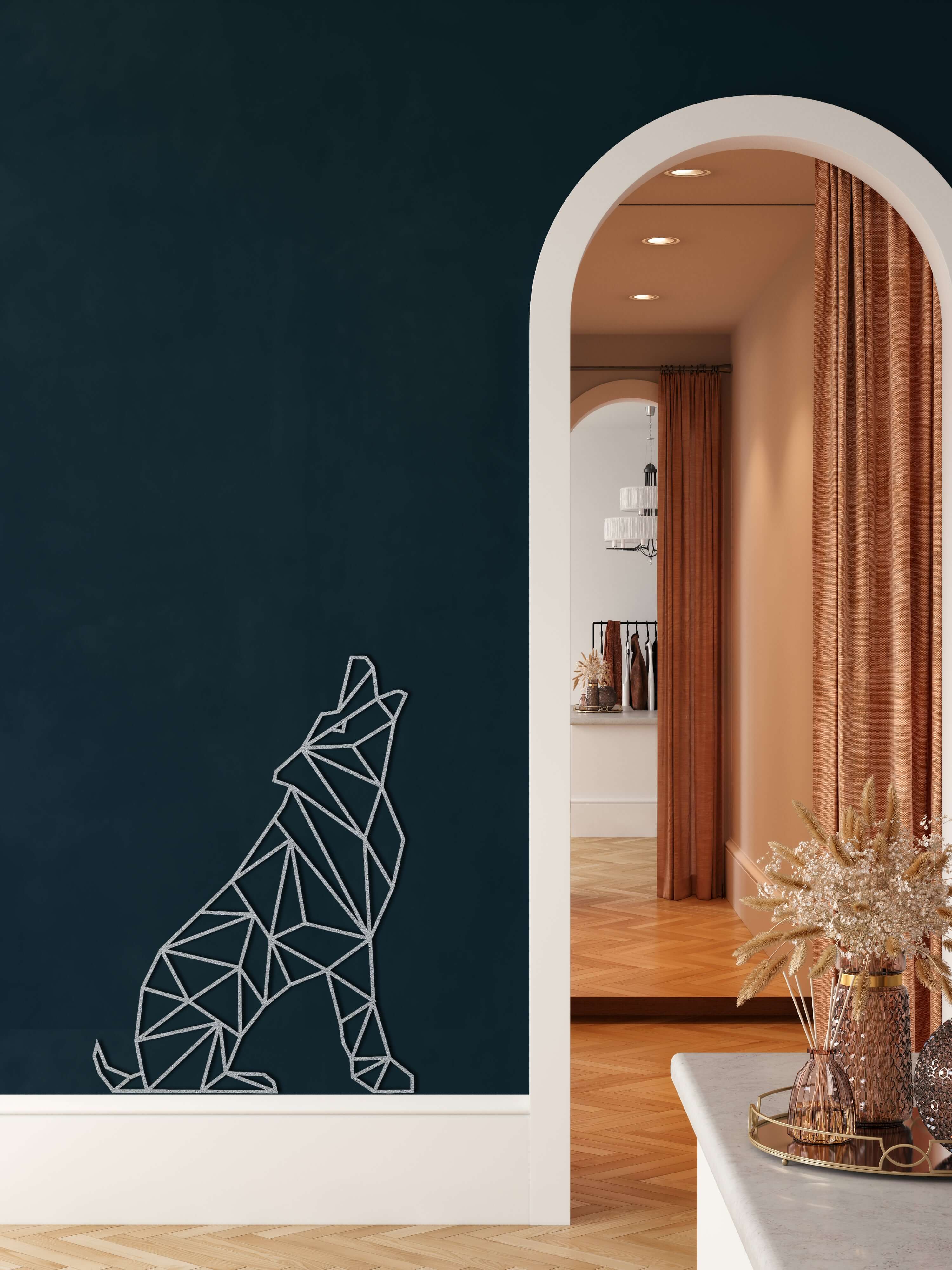 Wolf Metal Wall Art