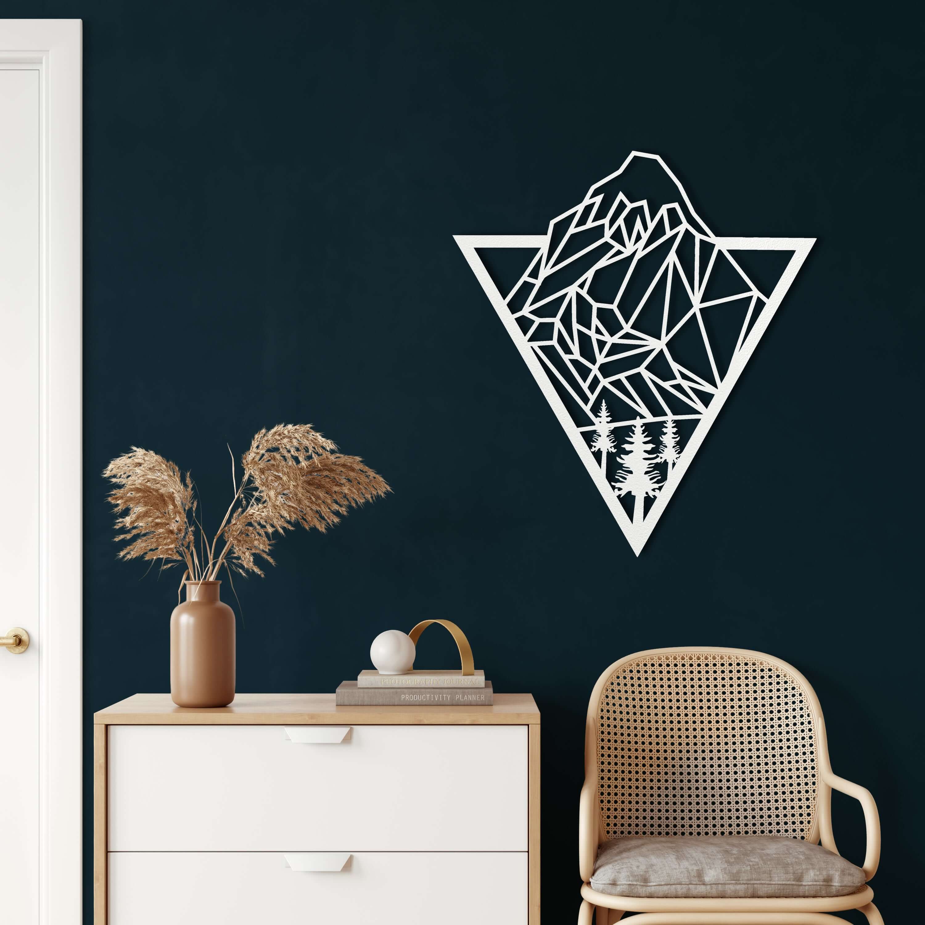 Mountain Metal Wall Art