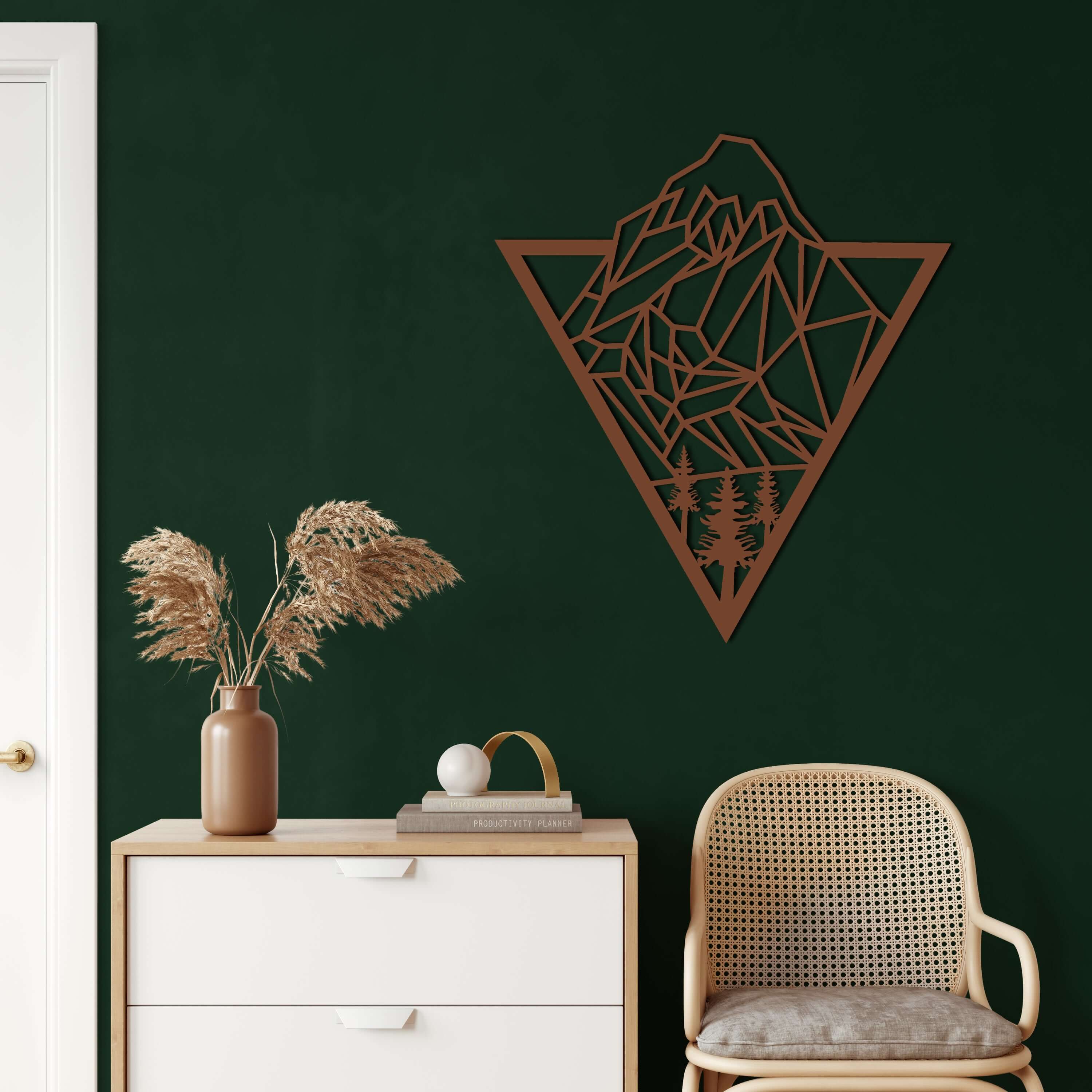 Mountain Metal Wall Art