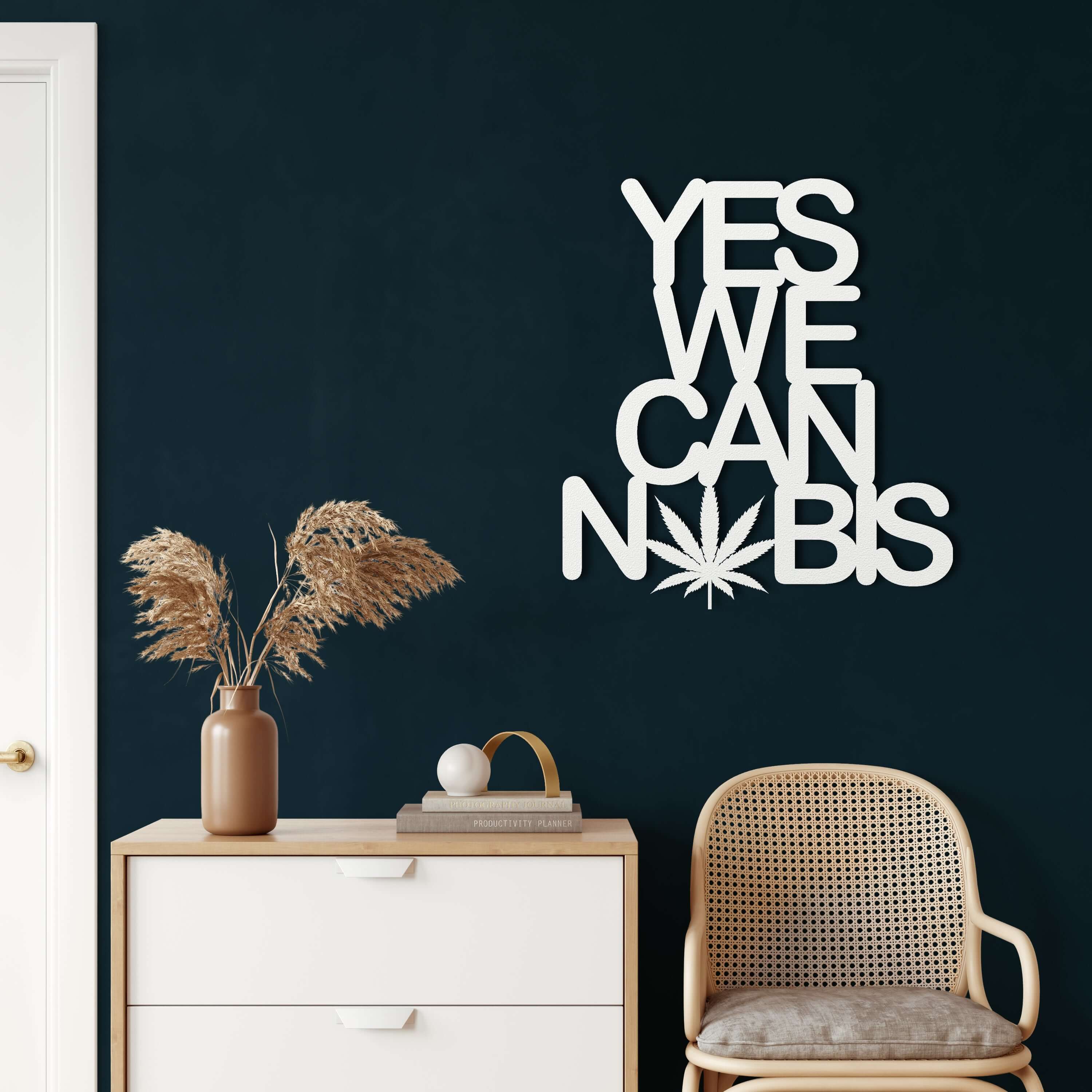 Cannabis Metal Wall Art
