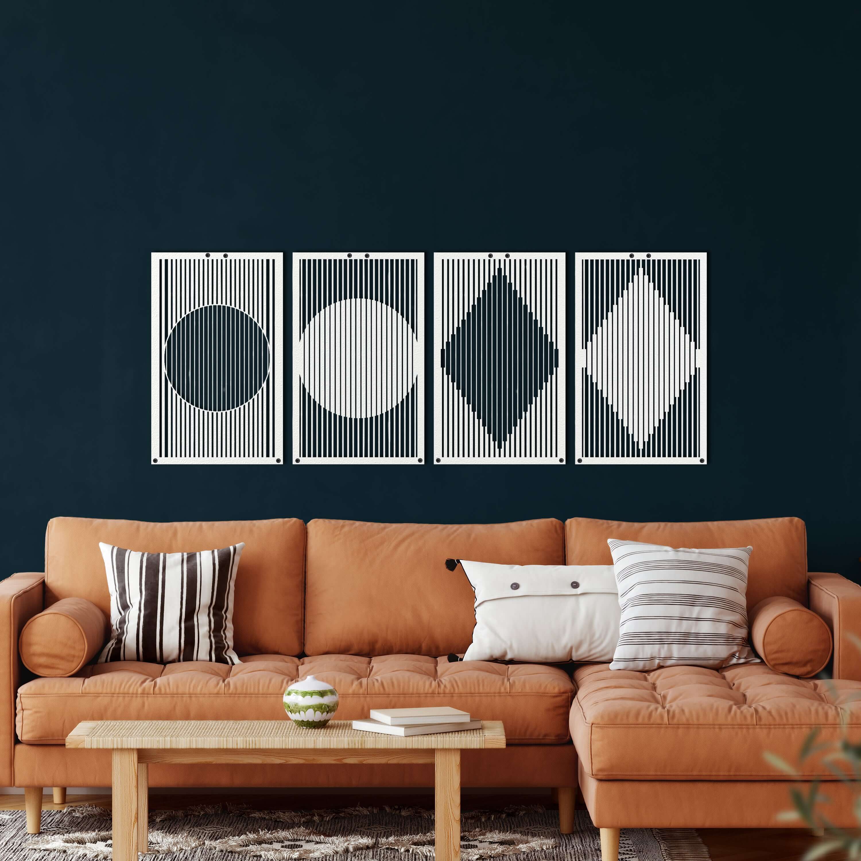 Minimalist Metal Wall Art