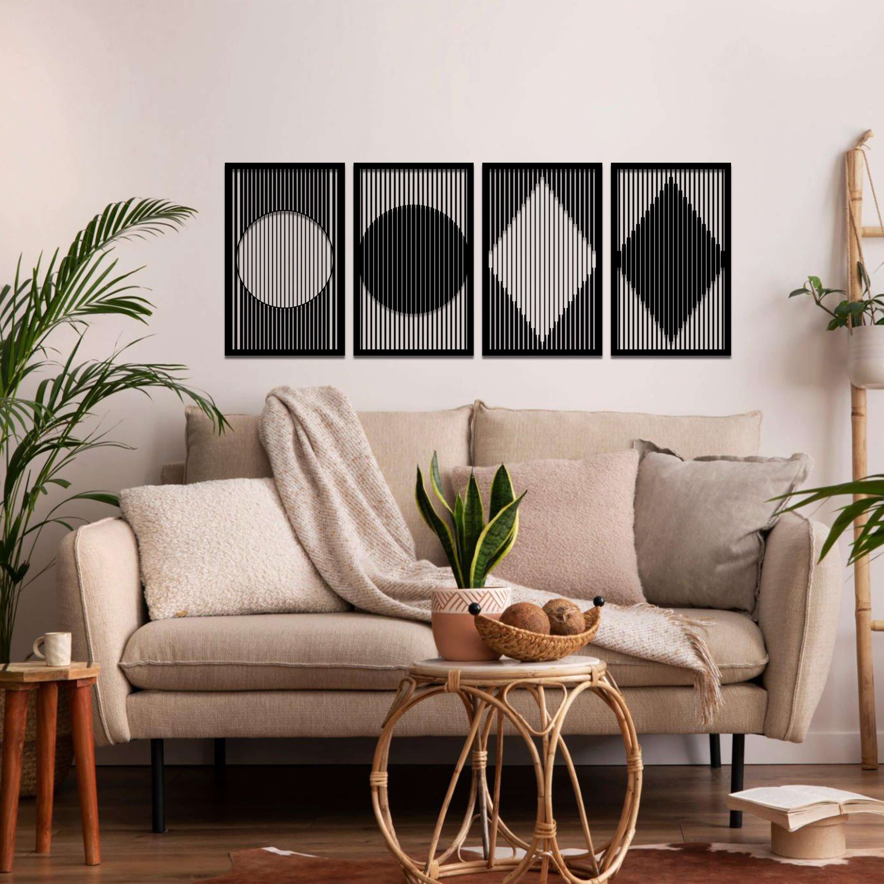 Minimalist Metal Wall Art