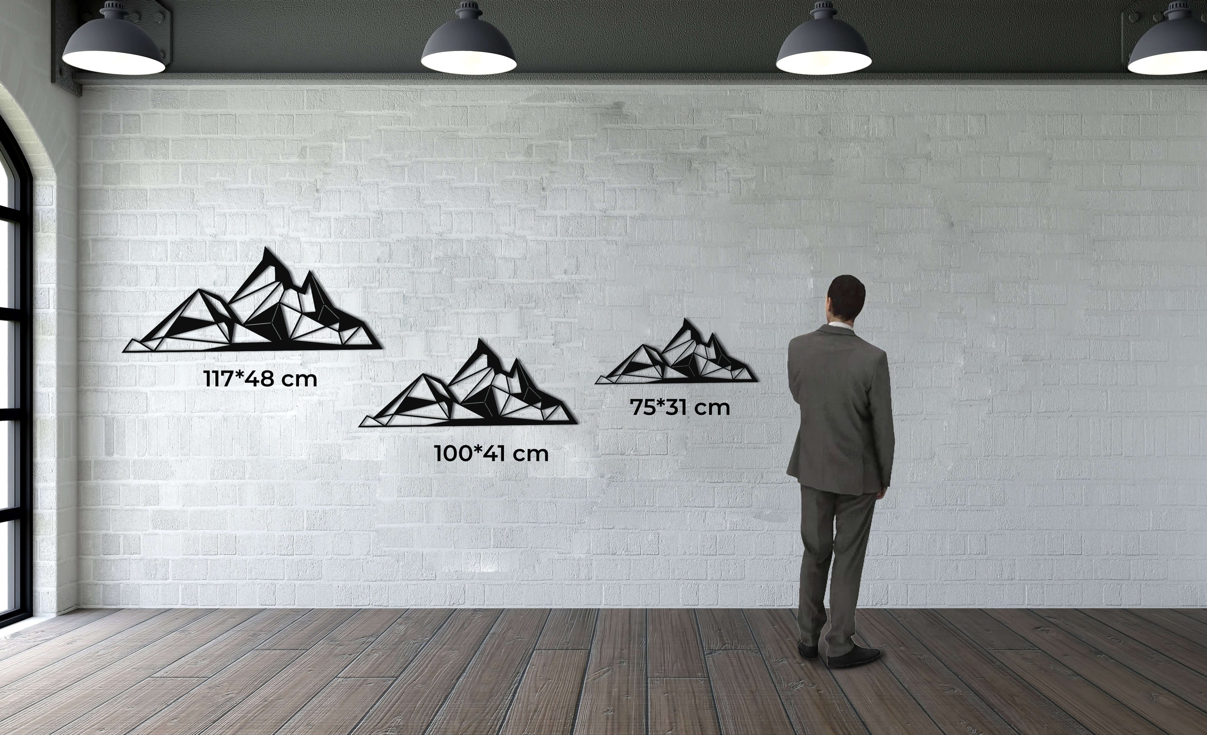 Mountain Metal Wall Art