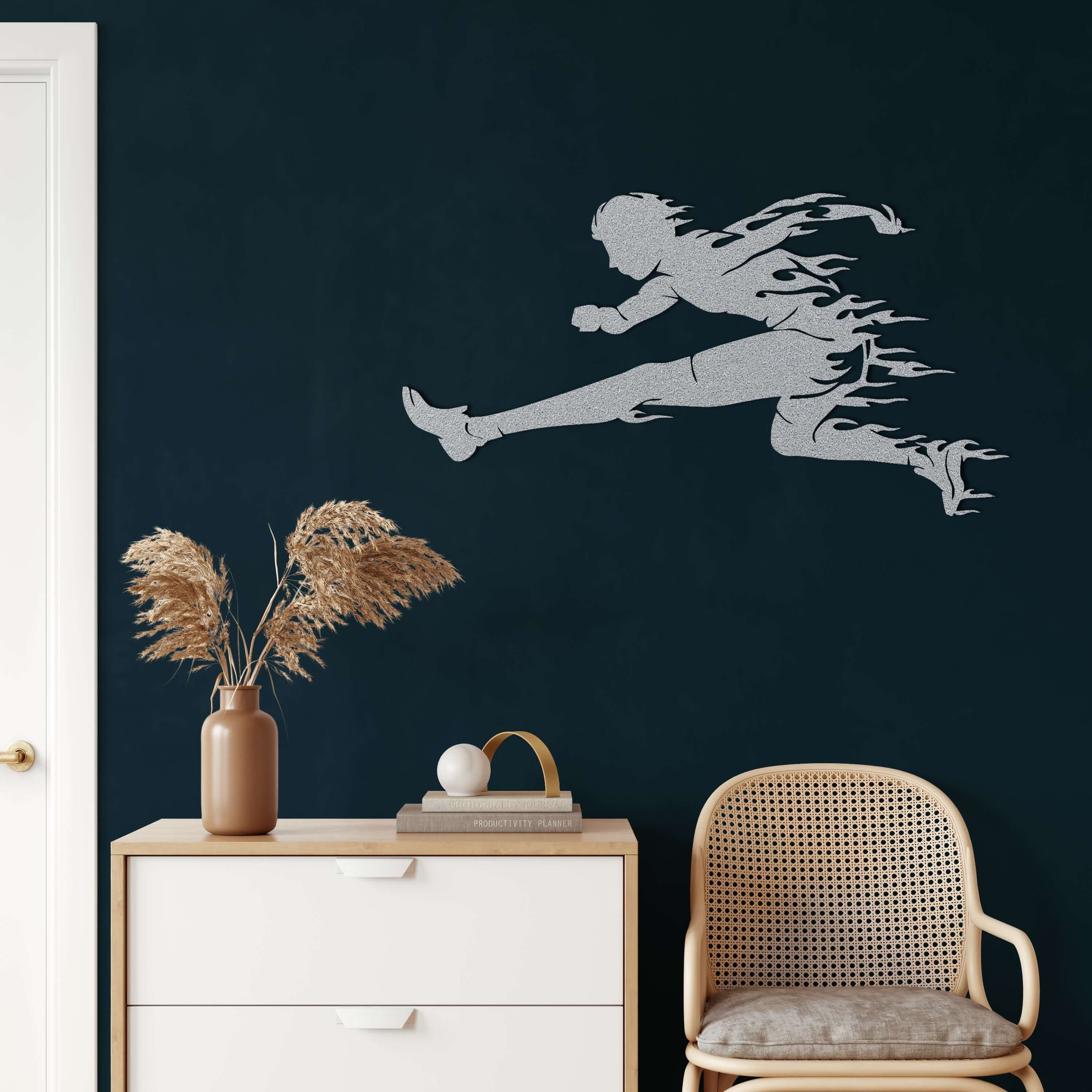Sprinter Metal Wall Art