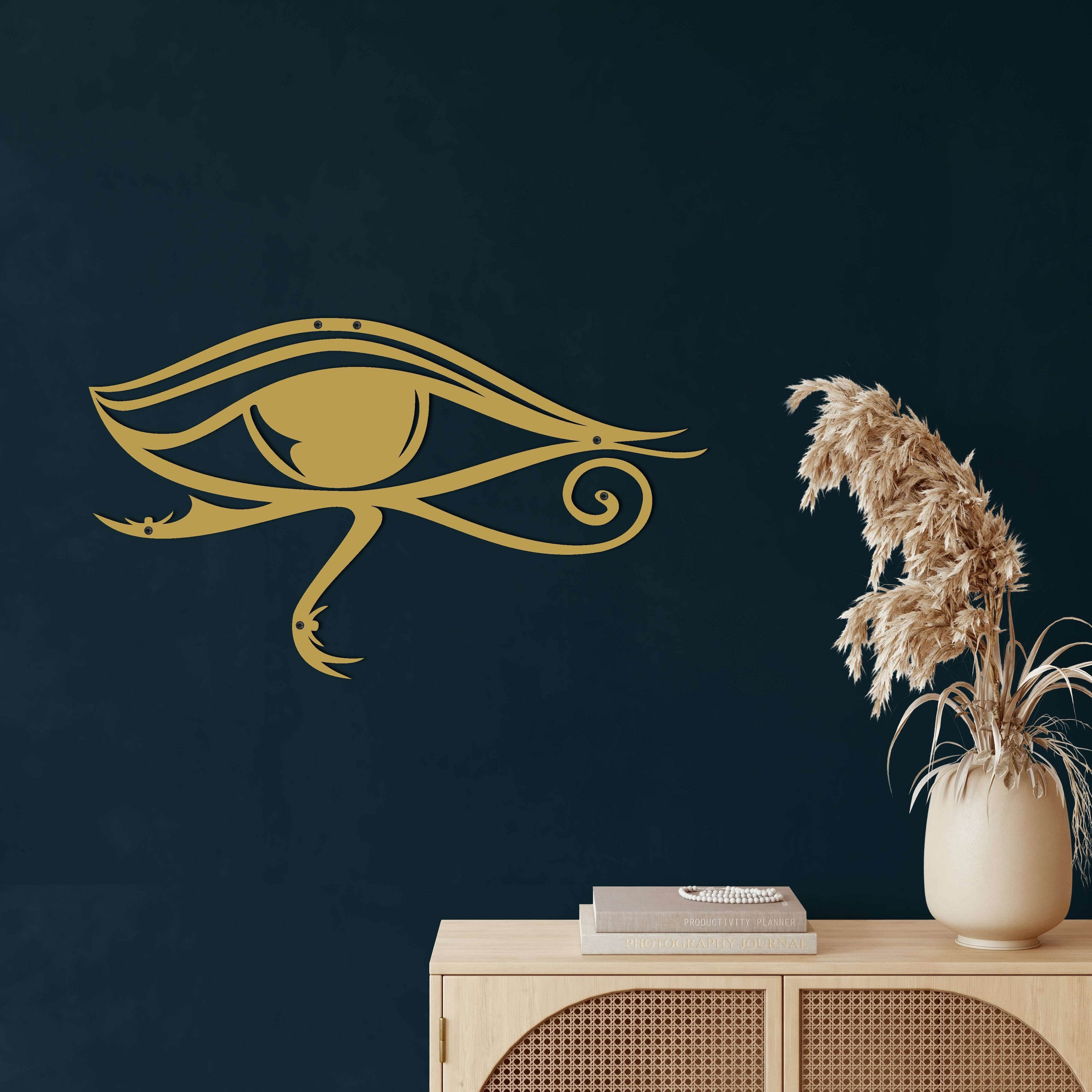 Eye of Horus Metal Wall Art