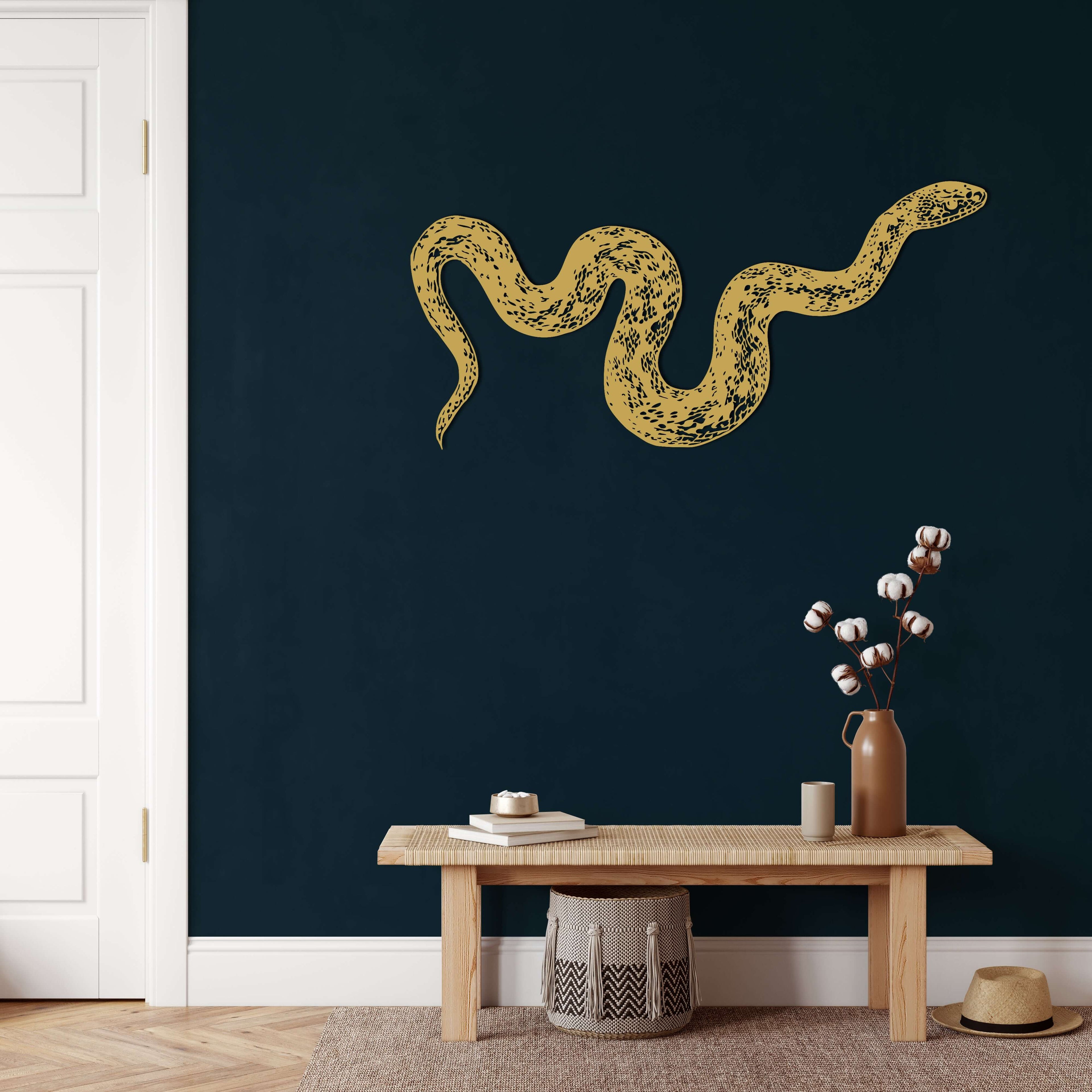 Snake Metal Wall Art