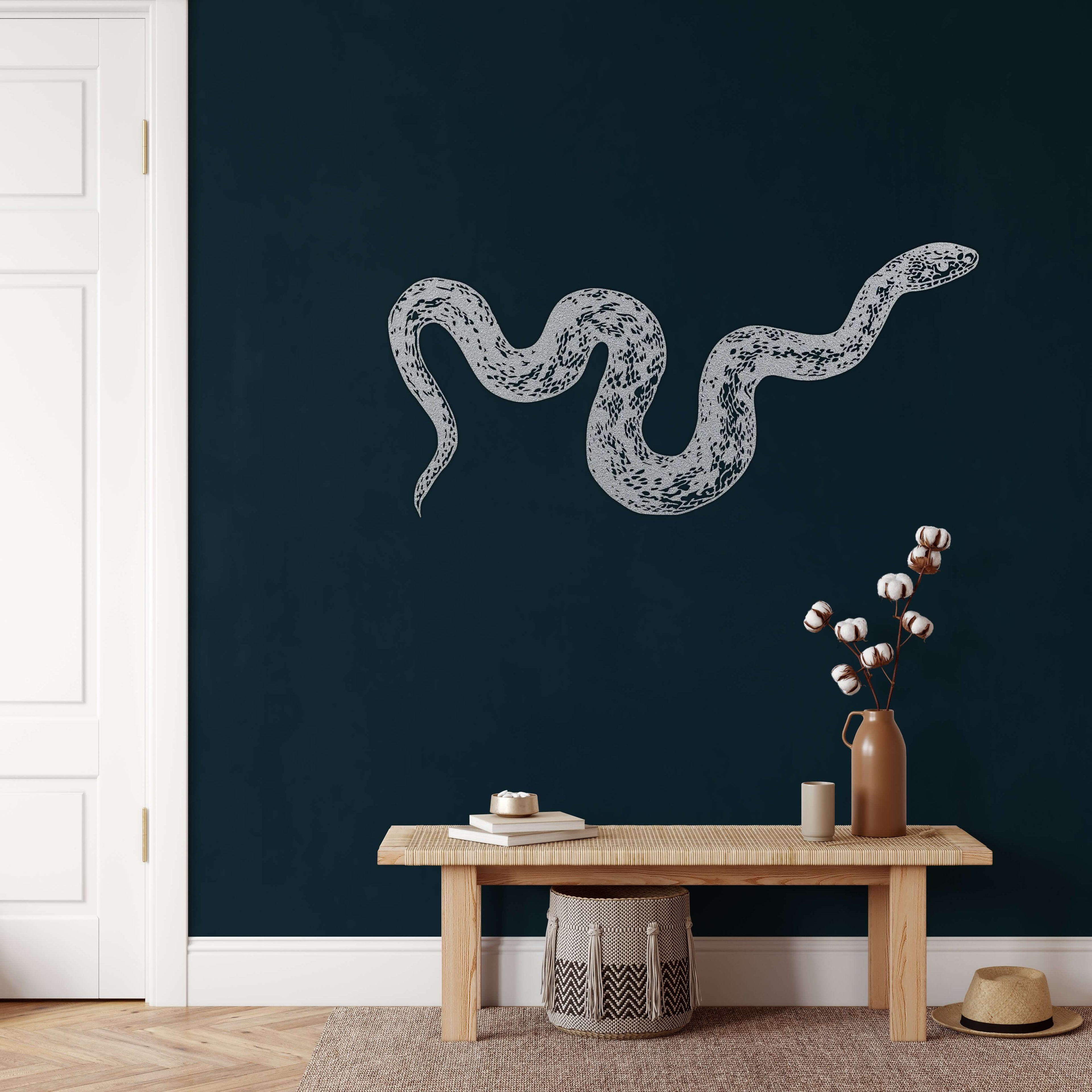 Snake Metal Wall Art