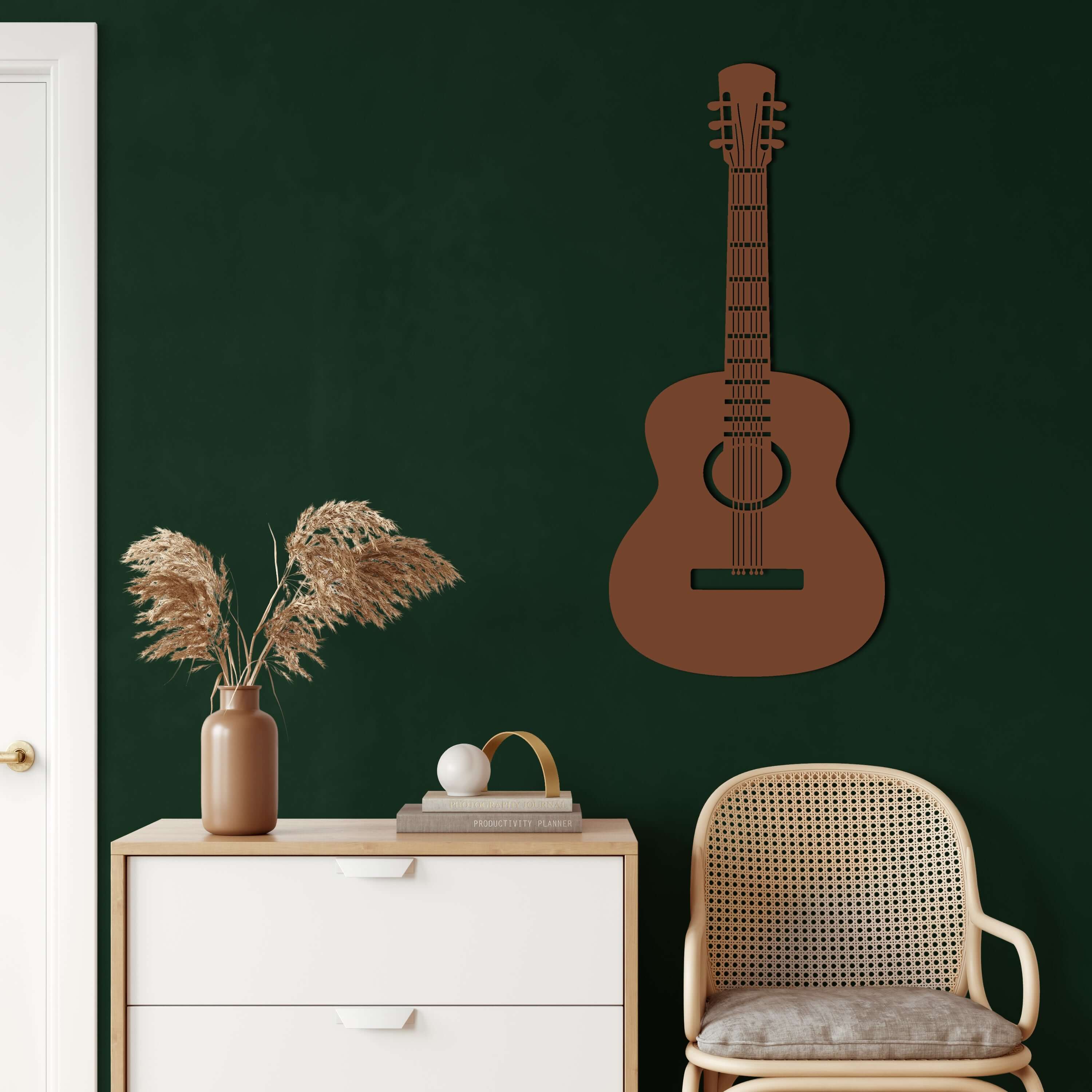 Guitar Metal Wall Art