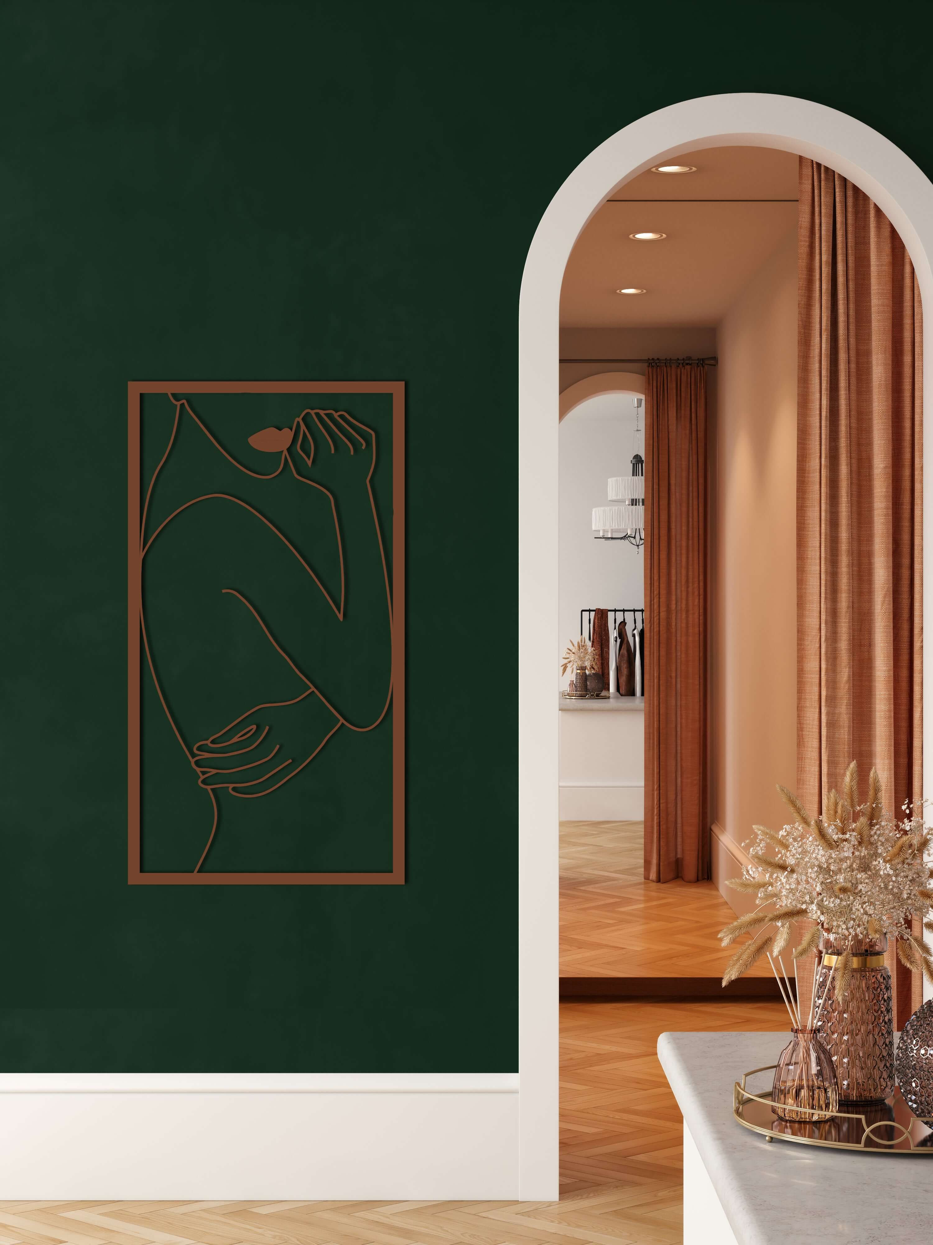 Beauty Metal Wall Art