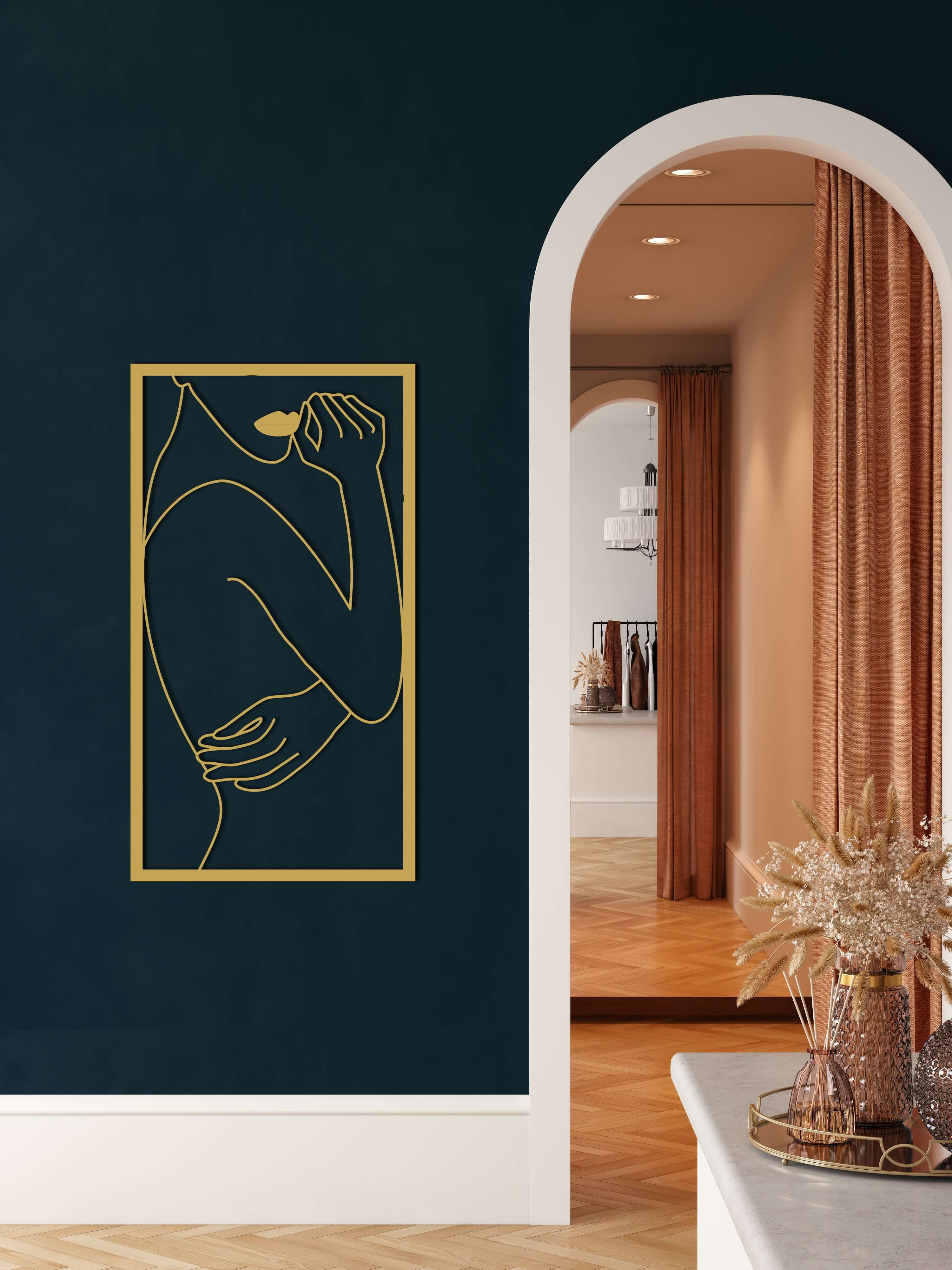 Beauty Metal Wall Art