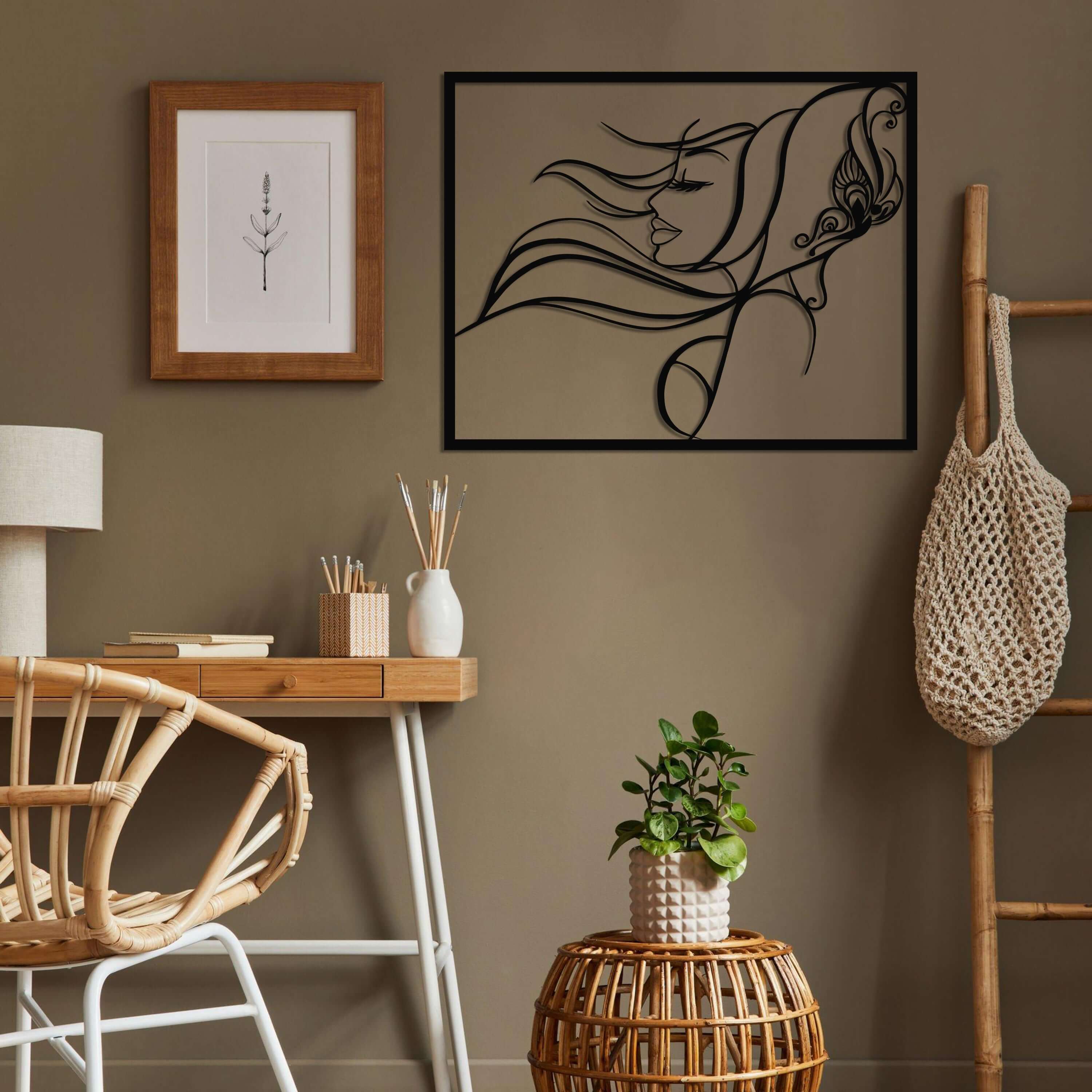 Beauty Wind Metal Wall Art