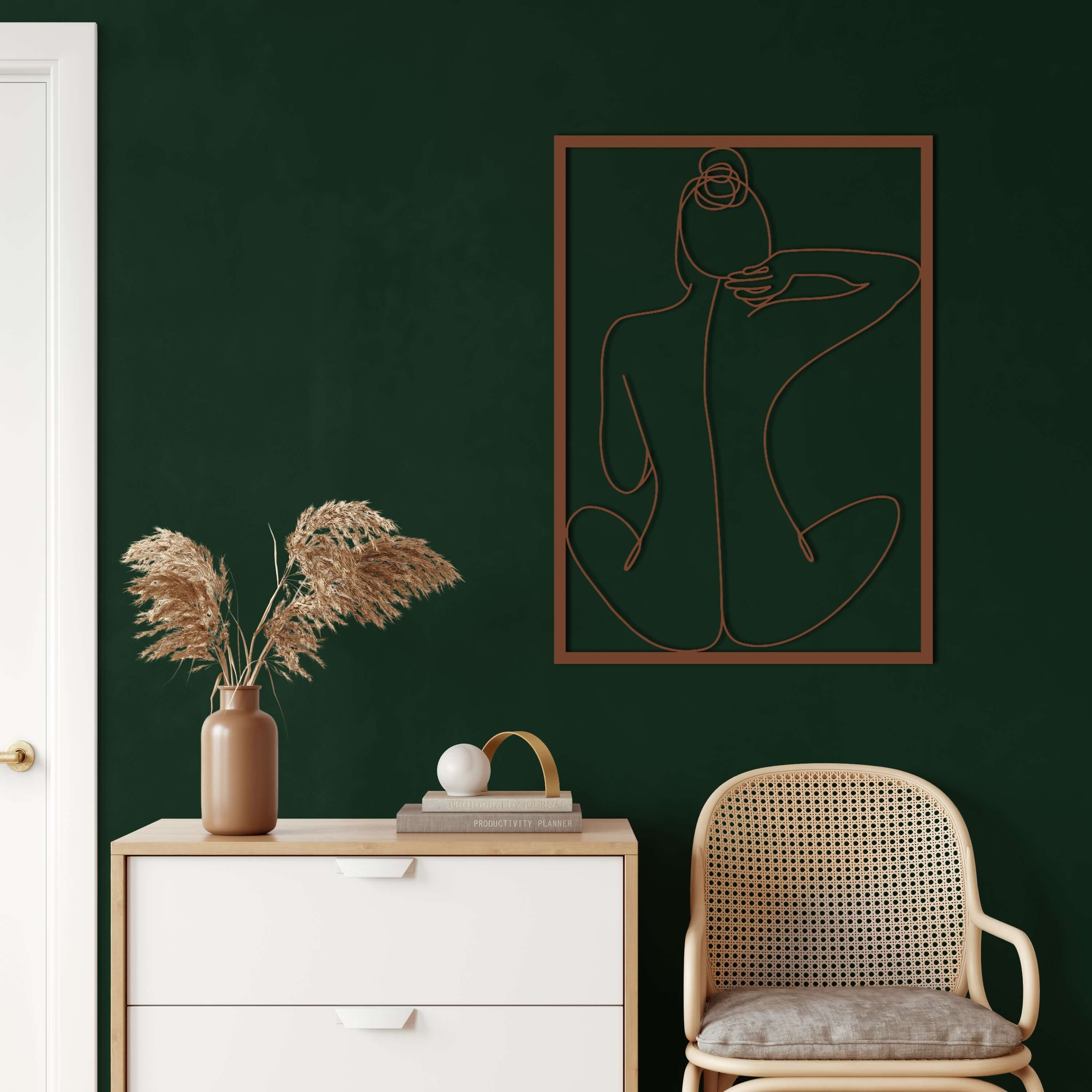 Beauty Metal Wall Art