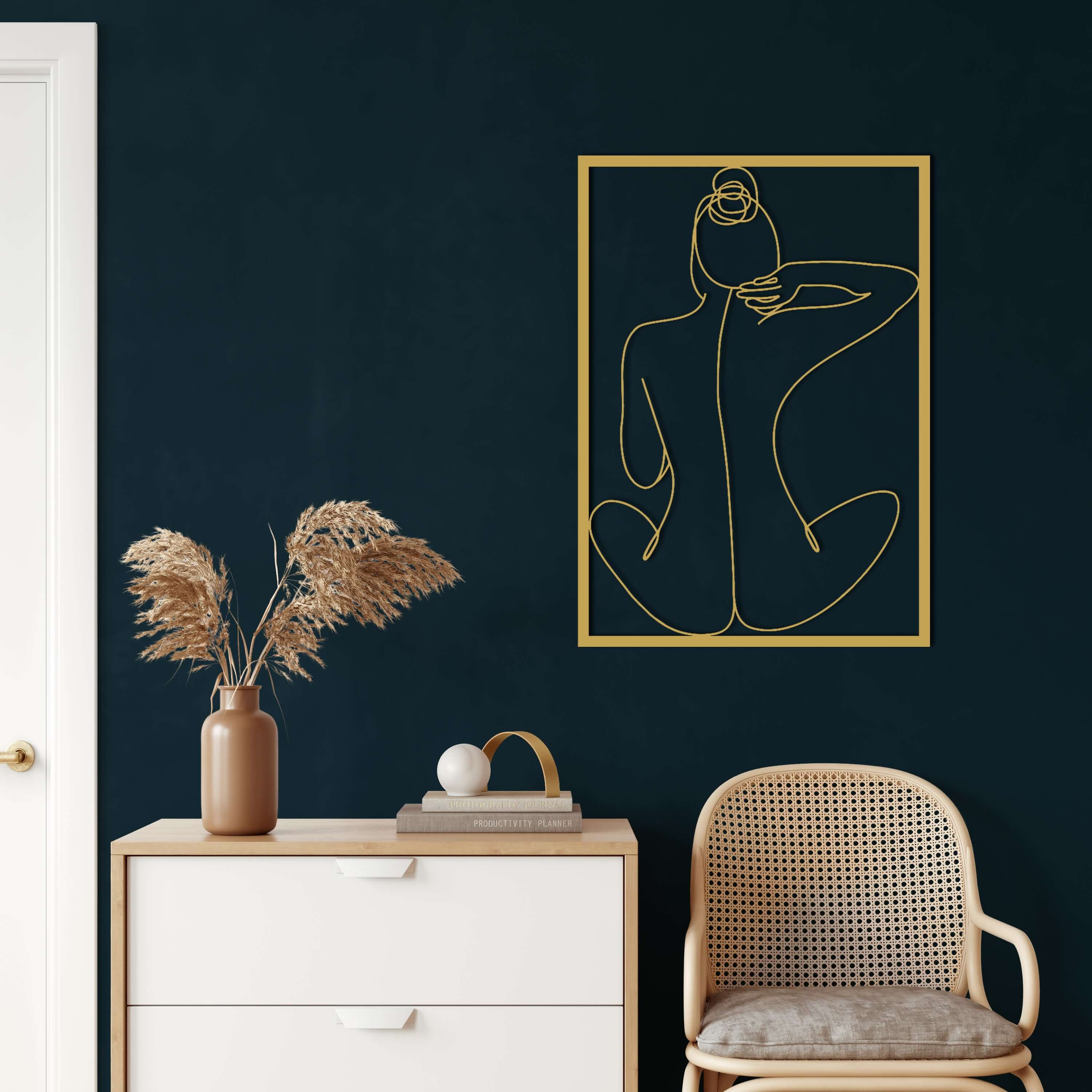 Beauty Metal Wall Art