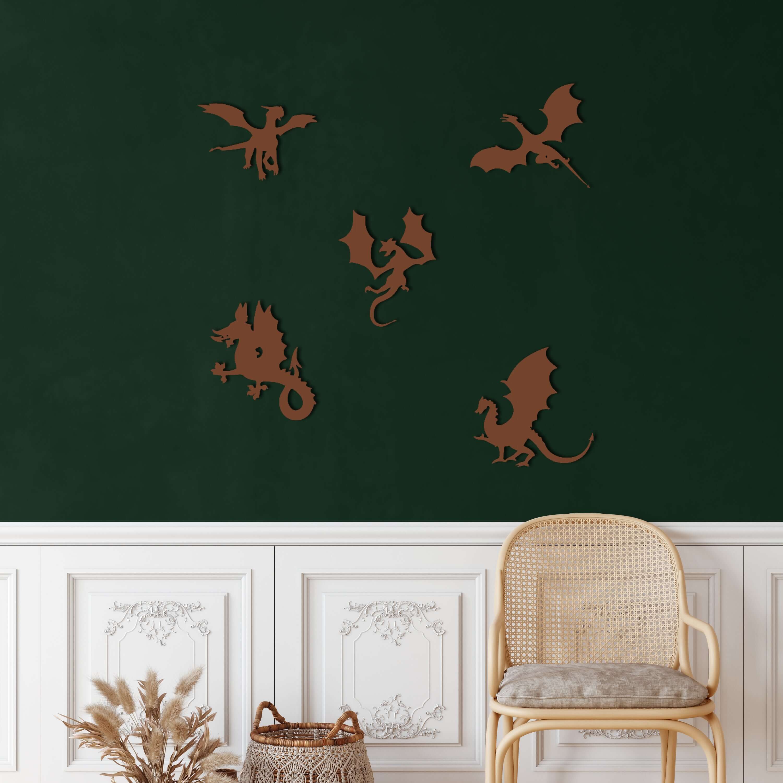 Dragon Metal Wall Art