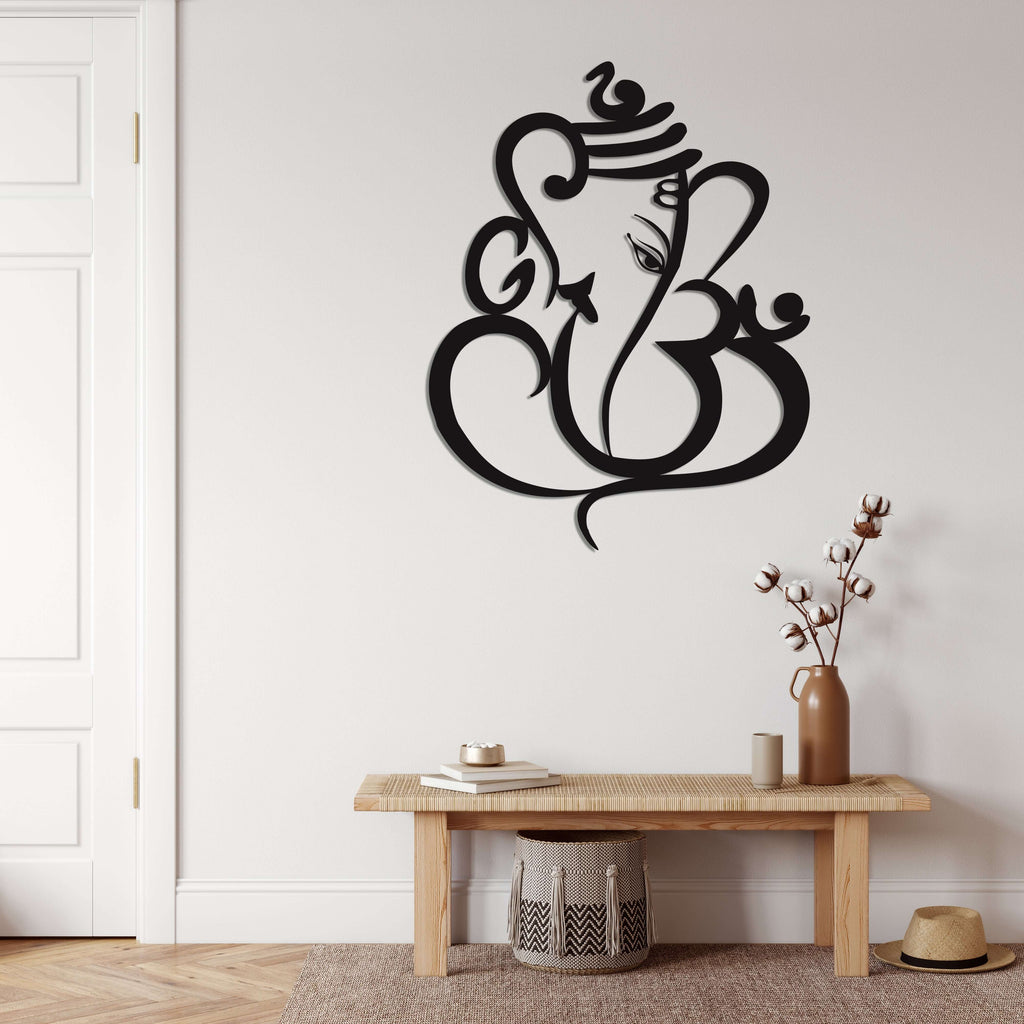 Lord Ganesha Metal Wall art