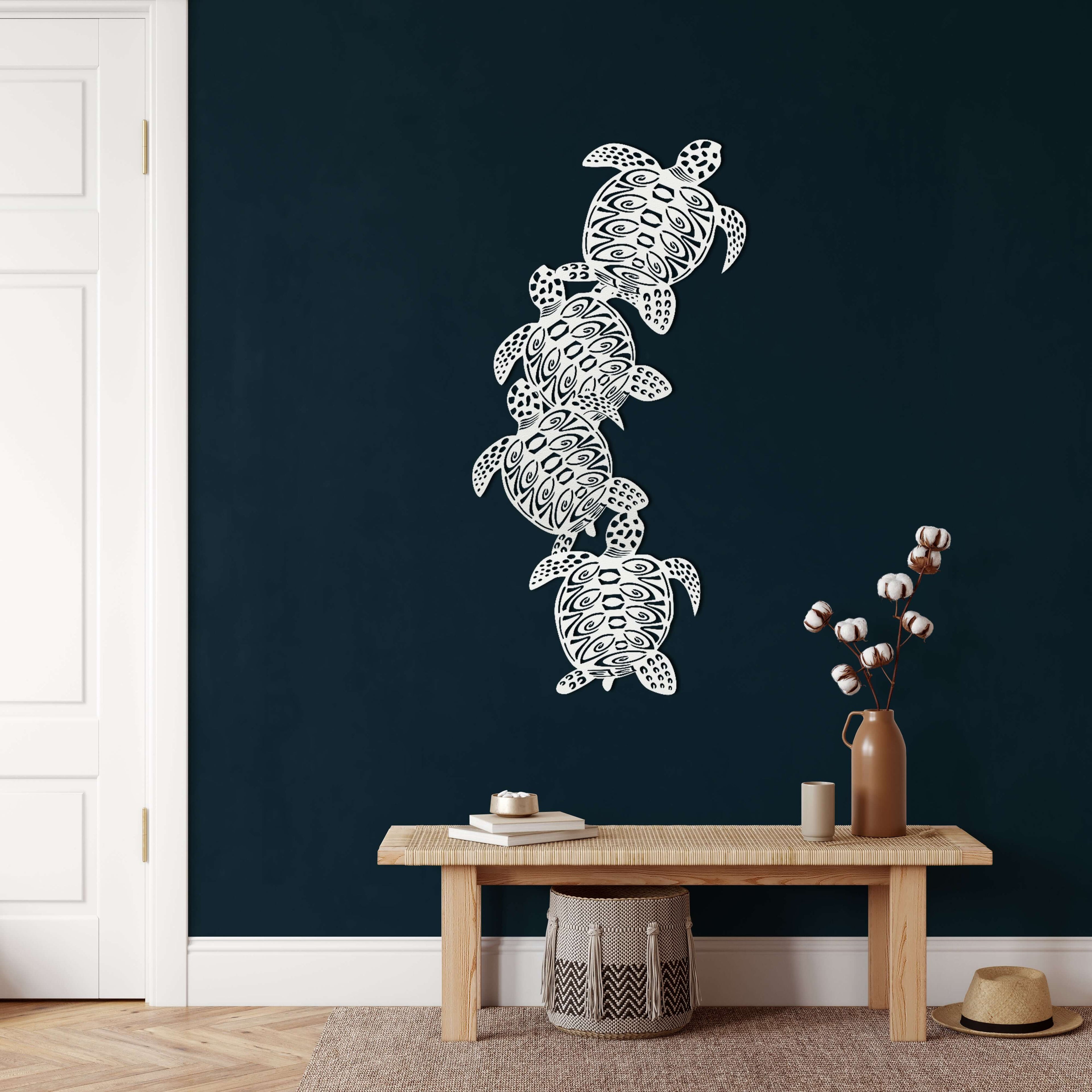 Turtle Metal Wall Art