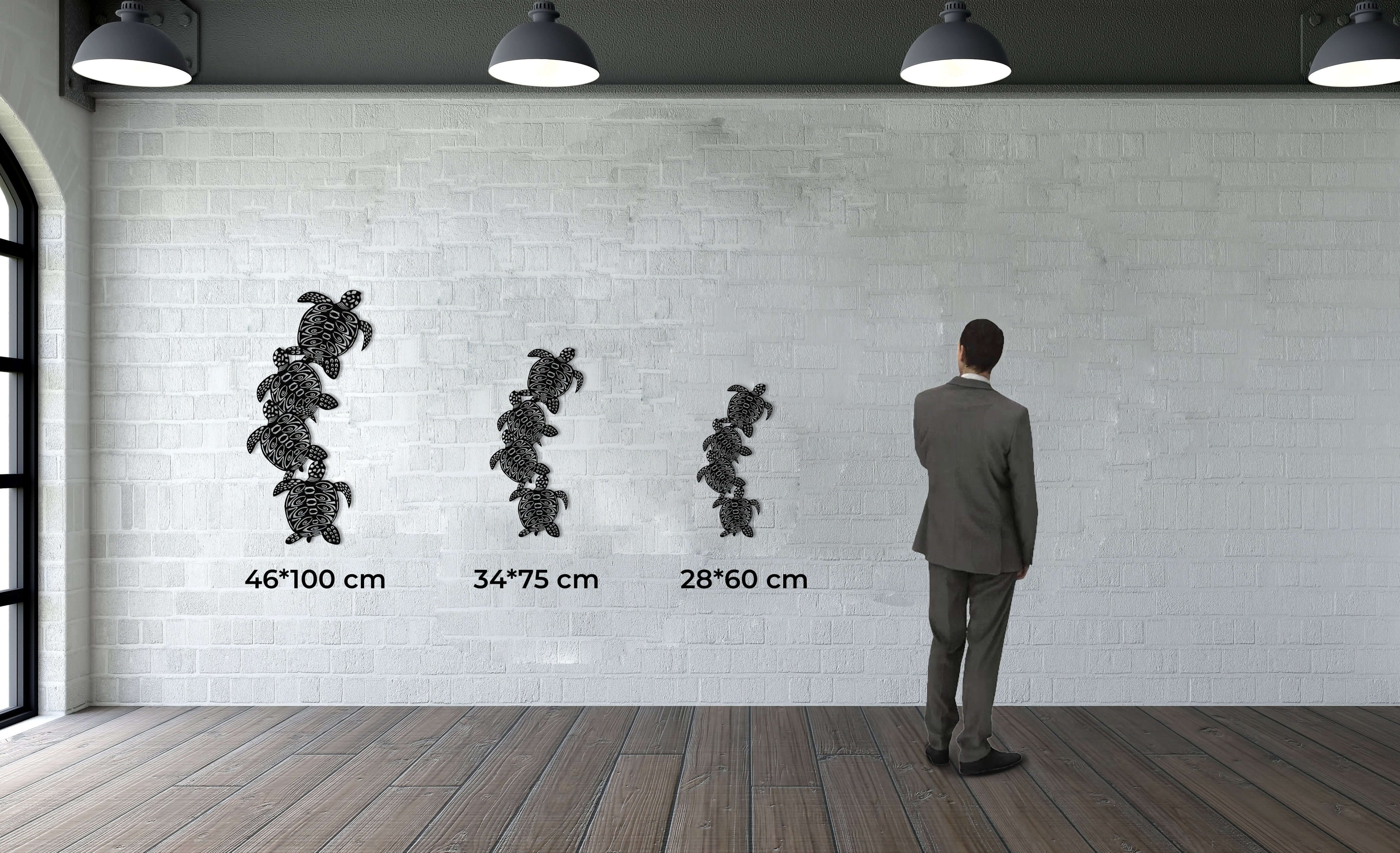 Turtle Metal Wall Art