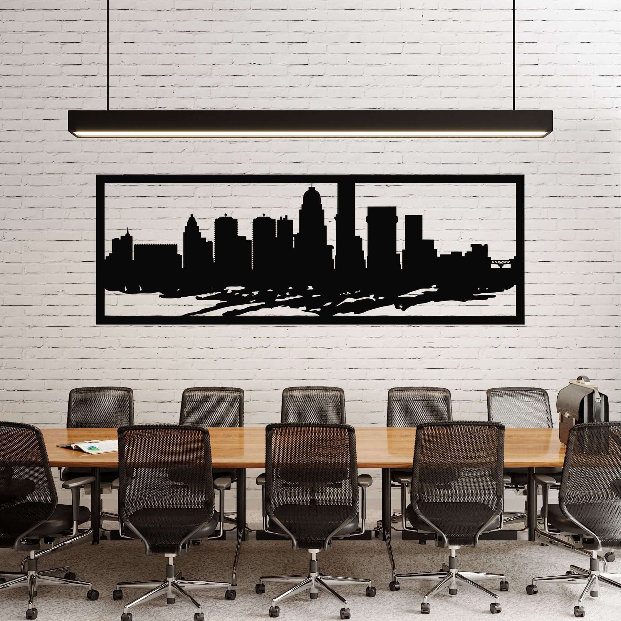 Louisville Skyline Metal Wall Art