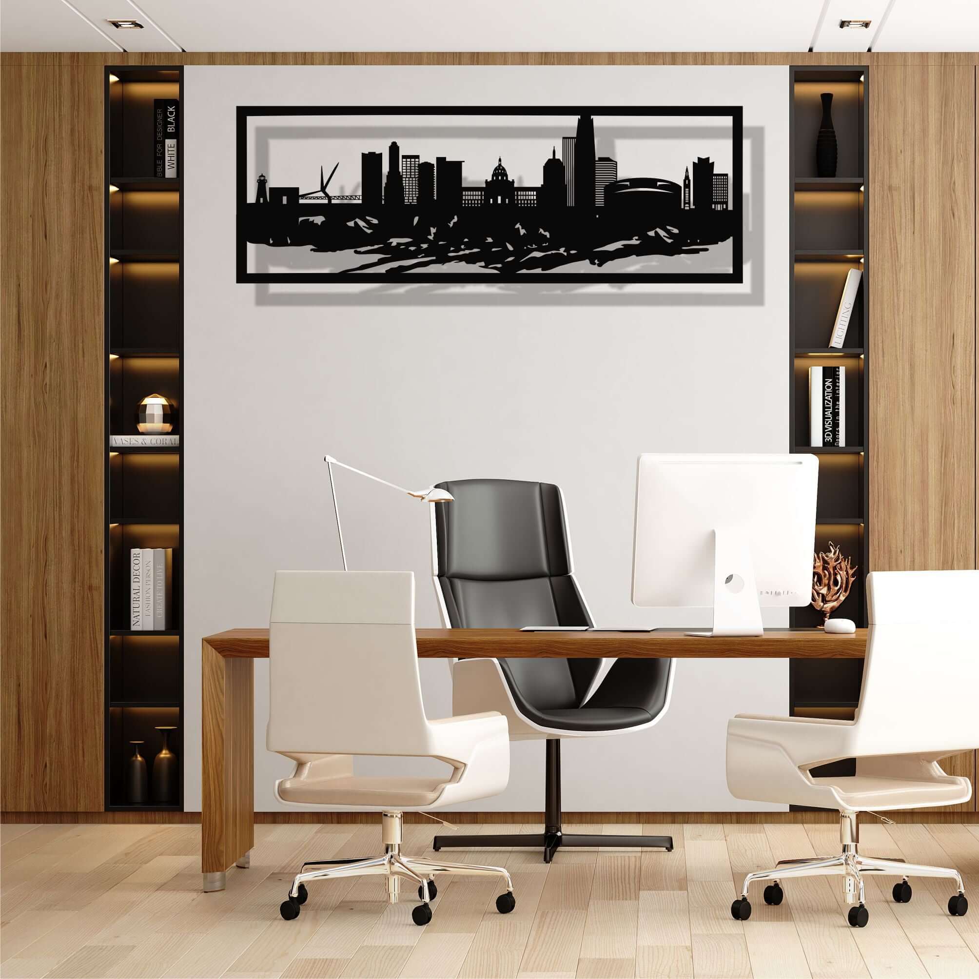 Oklahoma Skyline Metal Wall Art