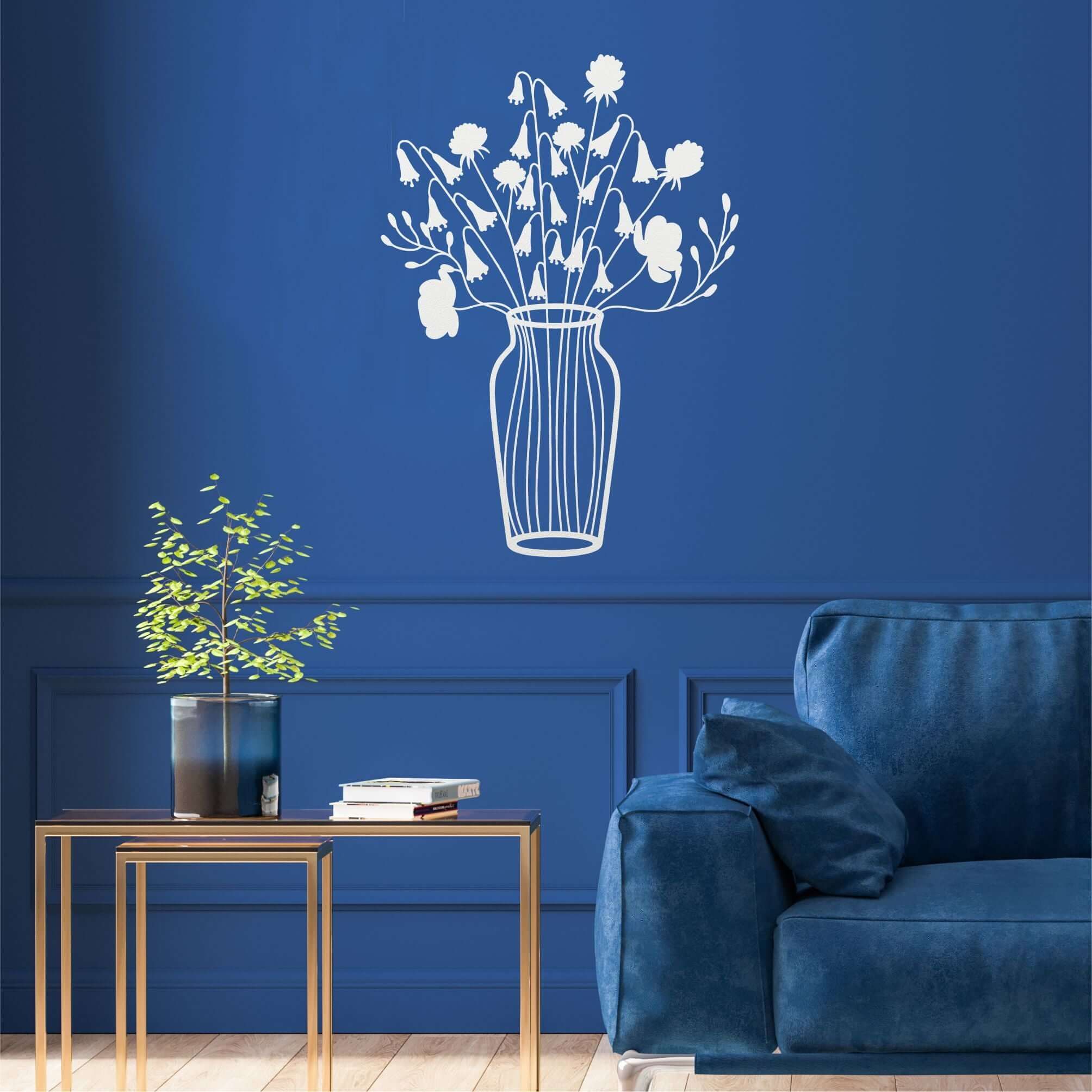 Vase Metal Wall Decor
