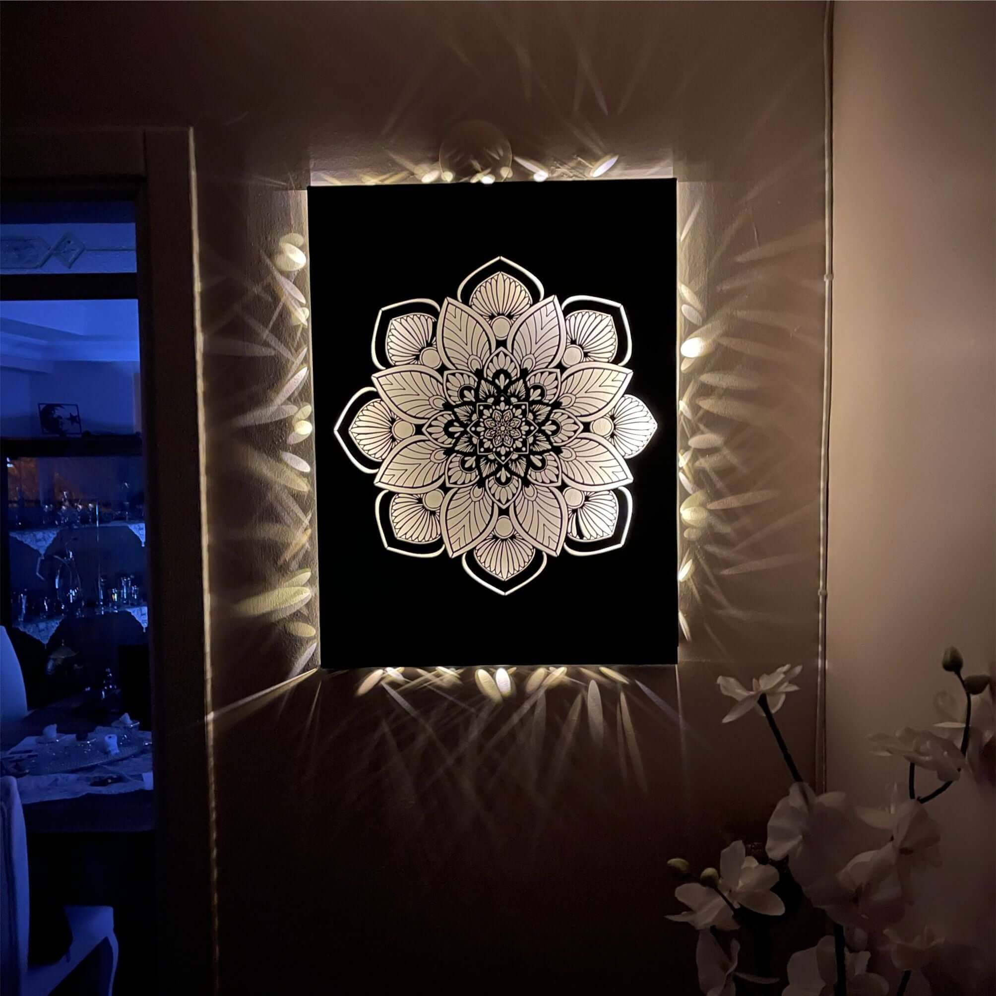 Mandala Metal Wall Art