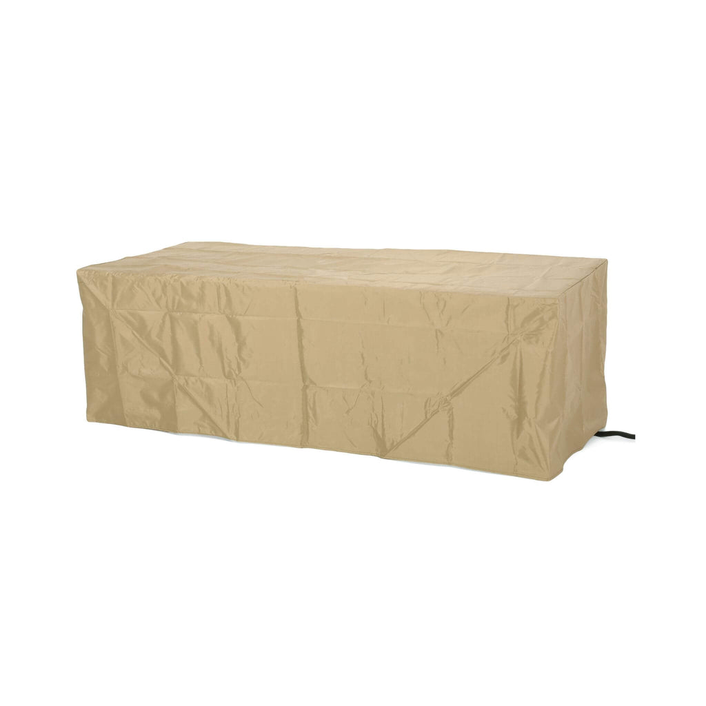 56" Outdoor 50K BTU Wood Pattern Rectangle Gas Burning Fire Pit (SAK43681)