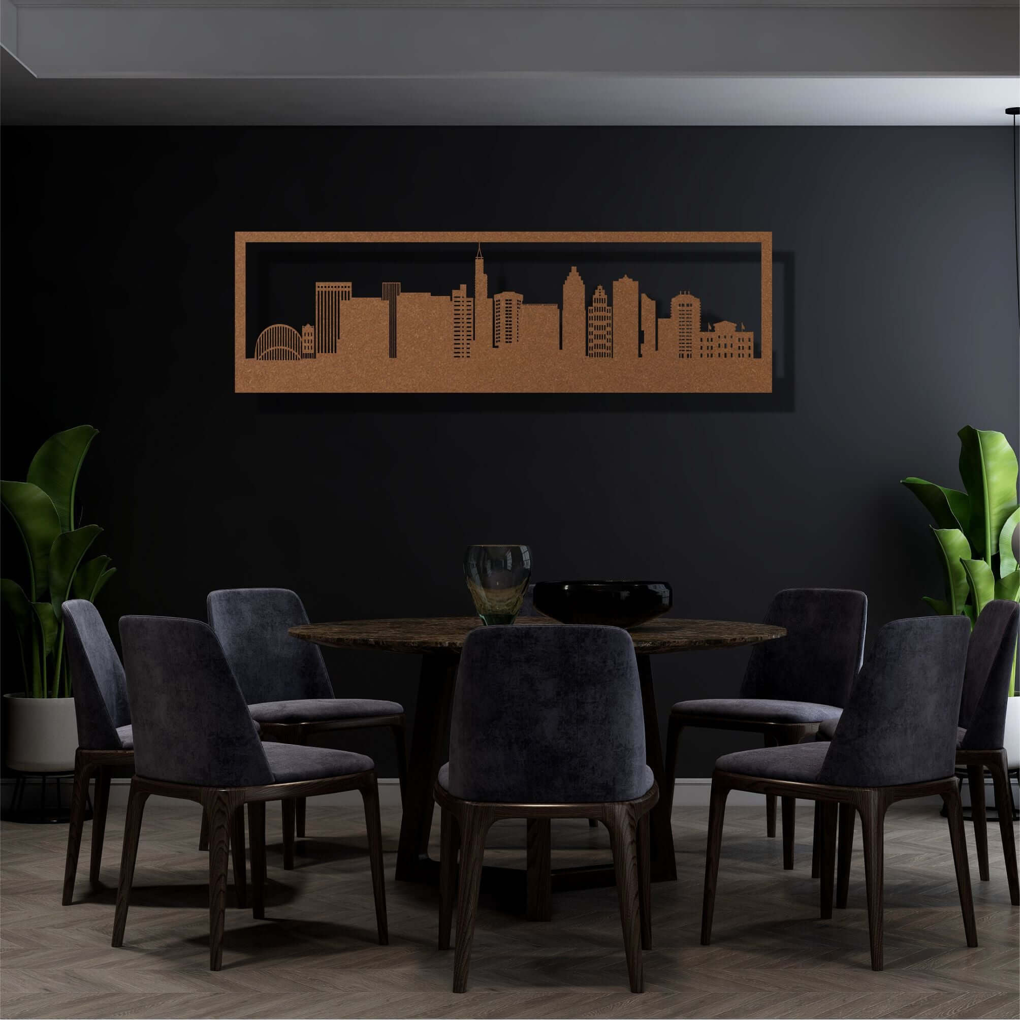 Raleigh Metal Wall Art