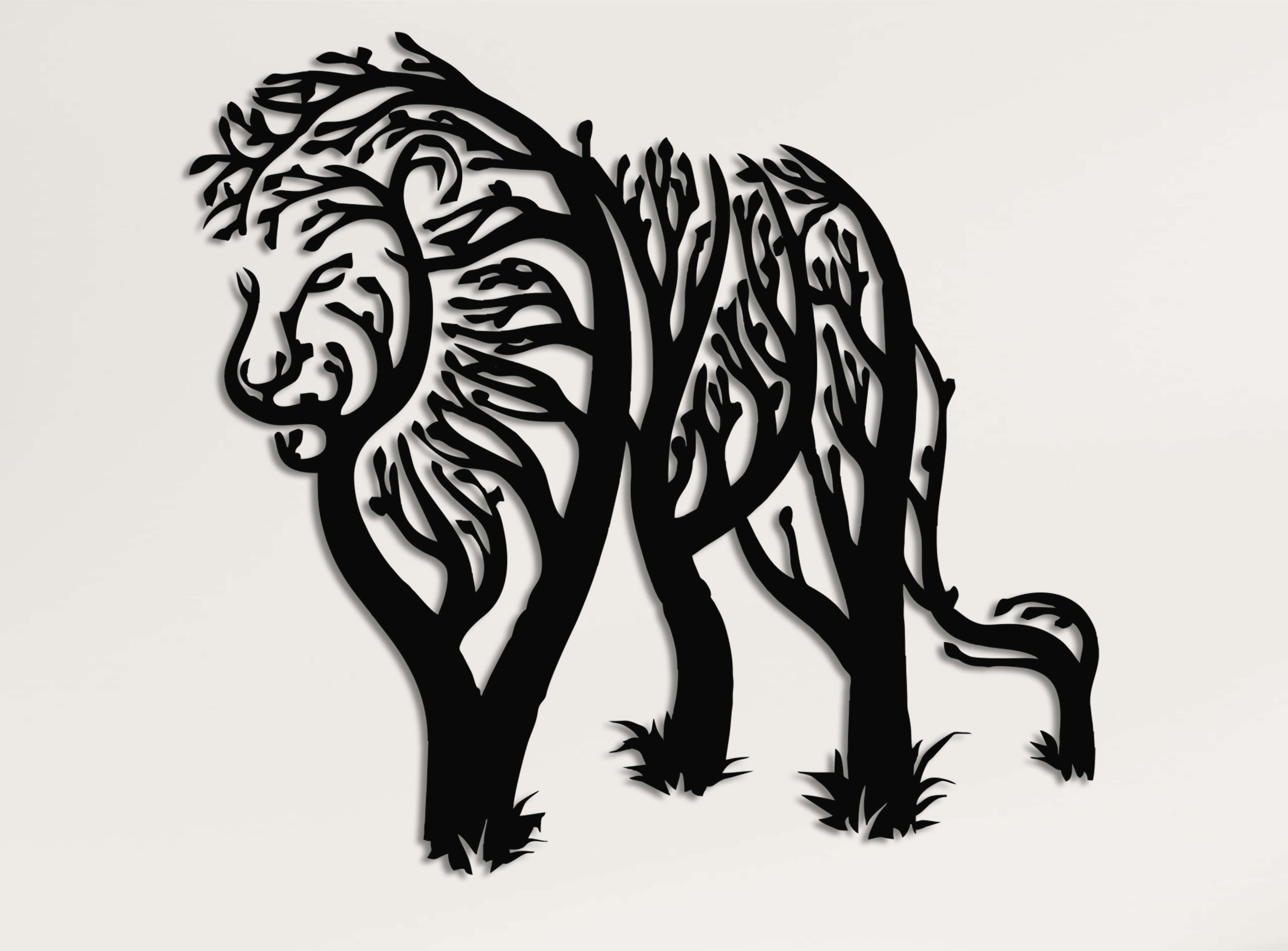 Lion King Metal Wall Art