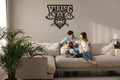 Viking Warrior Metal Wall Art