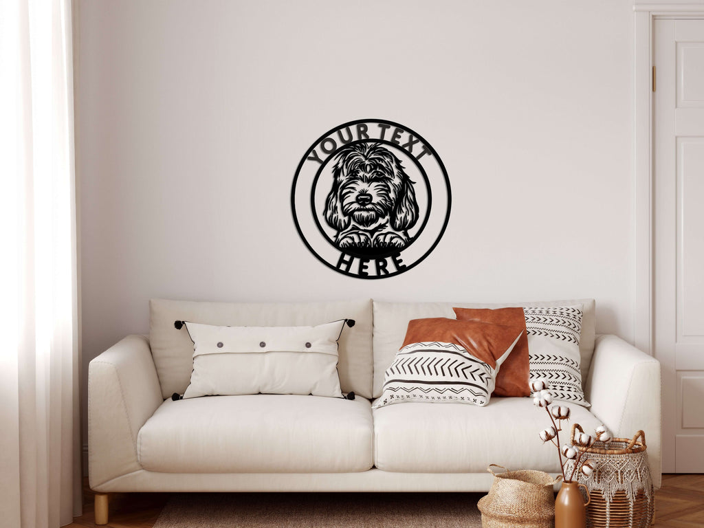 Personalized Dogs Metal Wall Art
