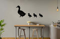 Duck Family  Metal Wall Art